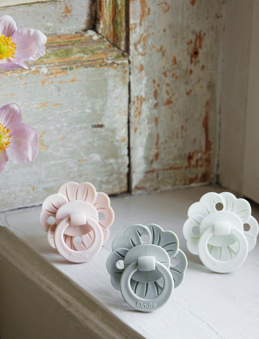 Elodie Details - Binky Bloom - Powder Pink - tétines - powder pink - 3