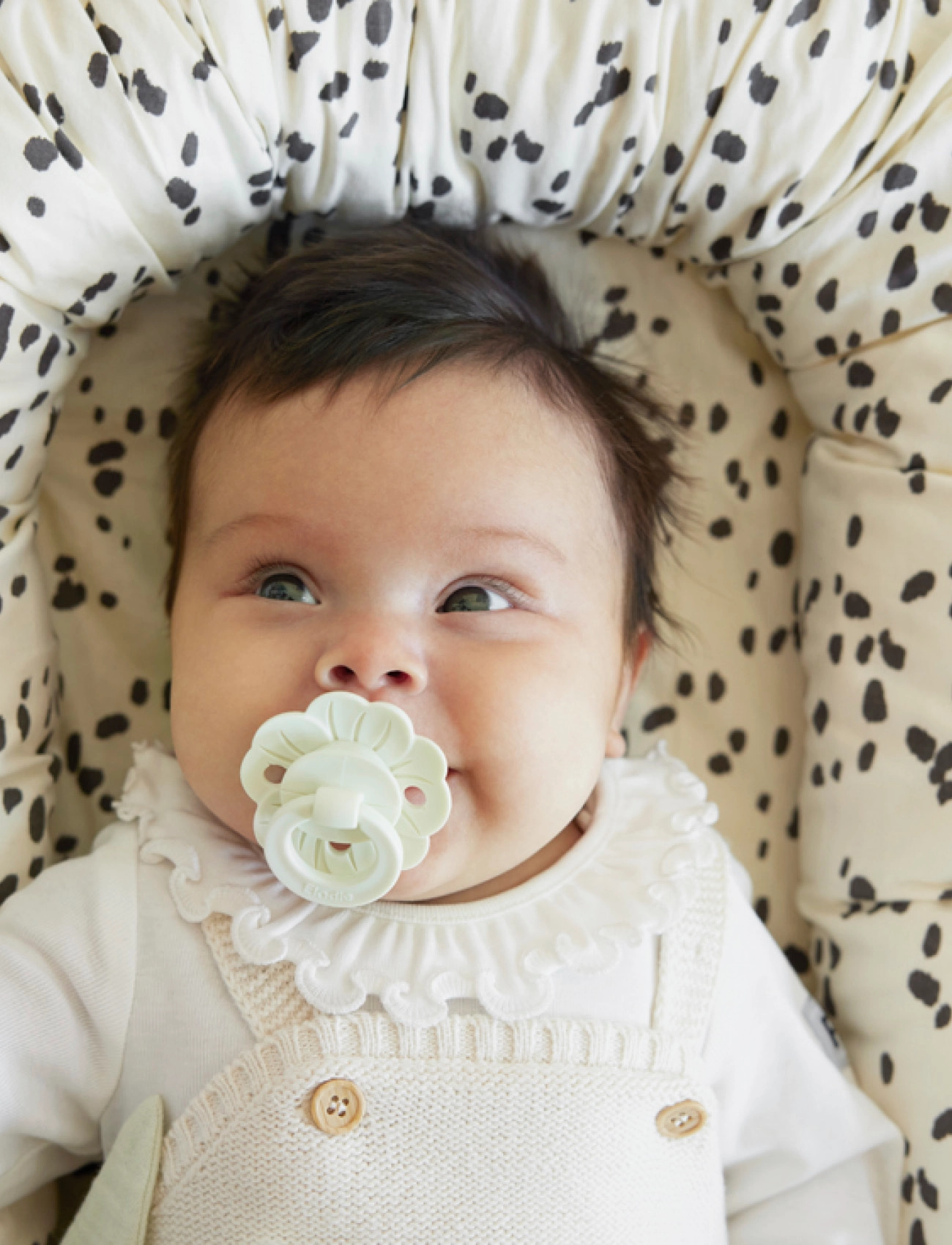 Elodie Details Binky Bloom - Vanilla White, One Size, White, Sutter Og Tilbehør > Sutter, Børn