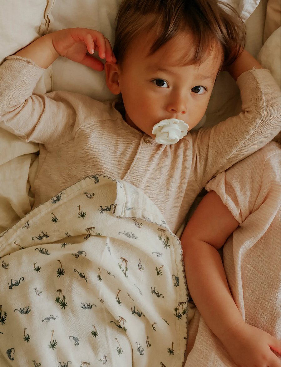 Elodie Details - Pacifier Binky Bloom Vanilla White - schnuller - vanilla white - 0