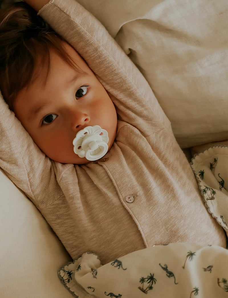 Elodie Details - Pacifier Binky Bloom Vanilla White - lutid - vanilla white - 4