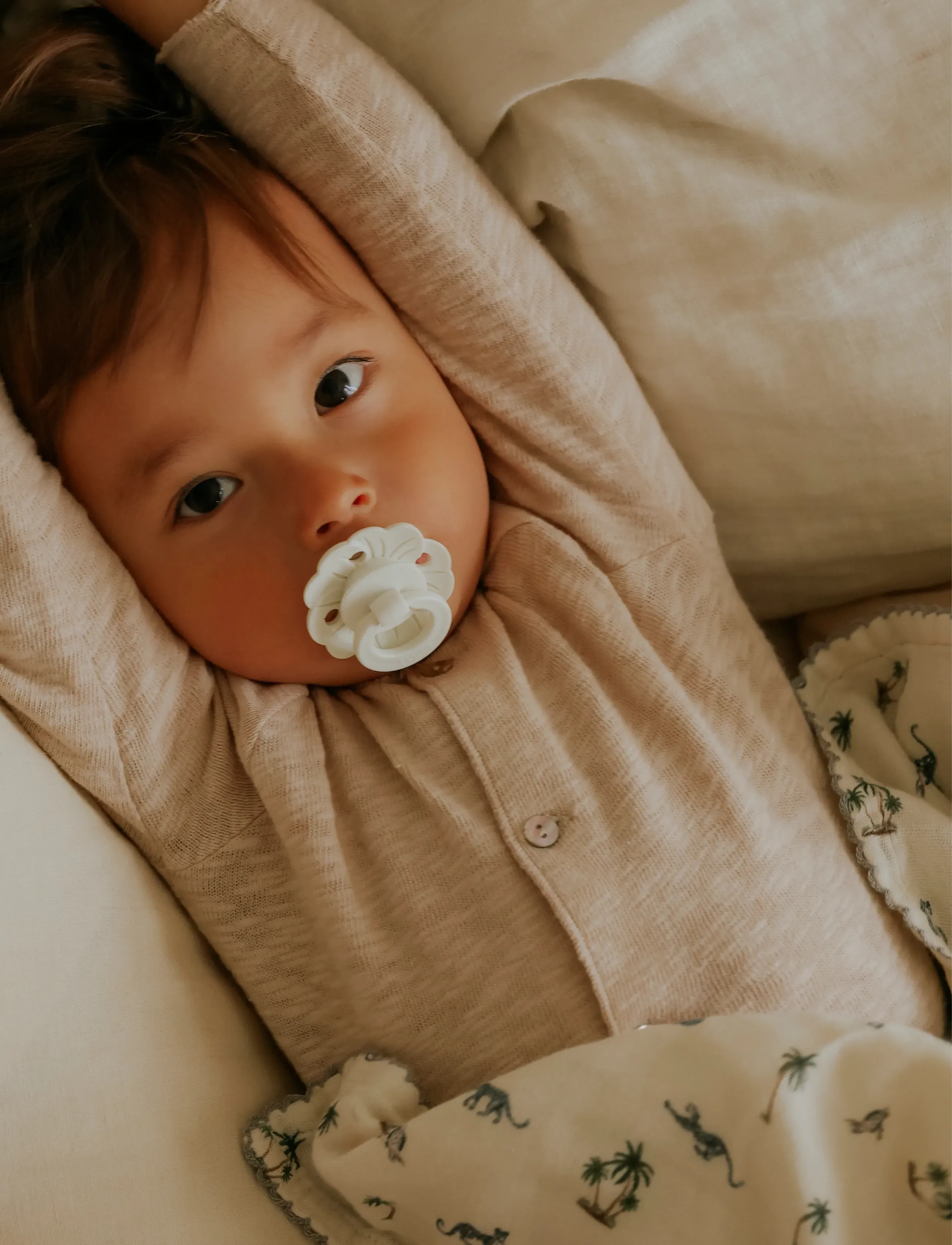 Elodie Details - Pacifier Binky Bloom Vanilla White - schnuller - vanilla white - 4