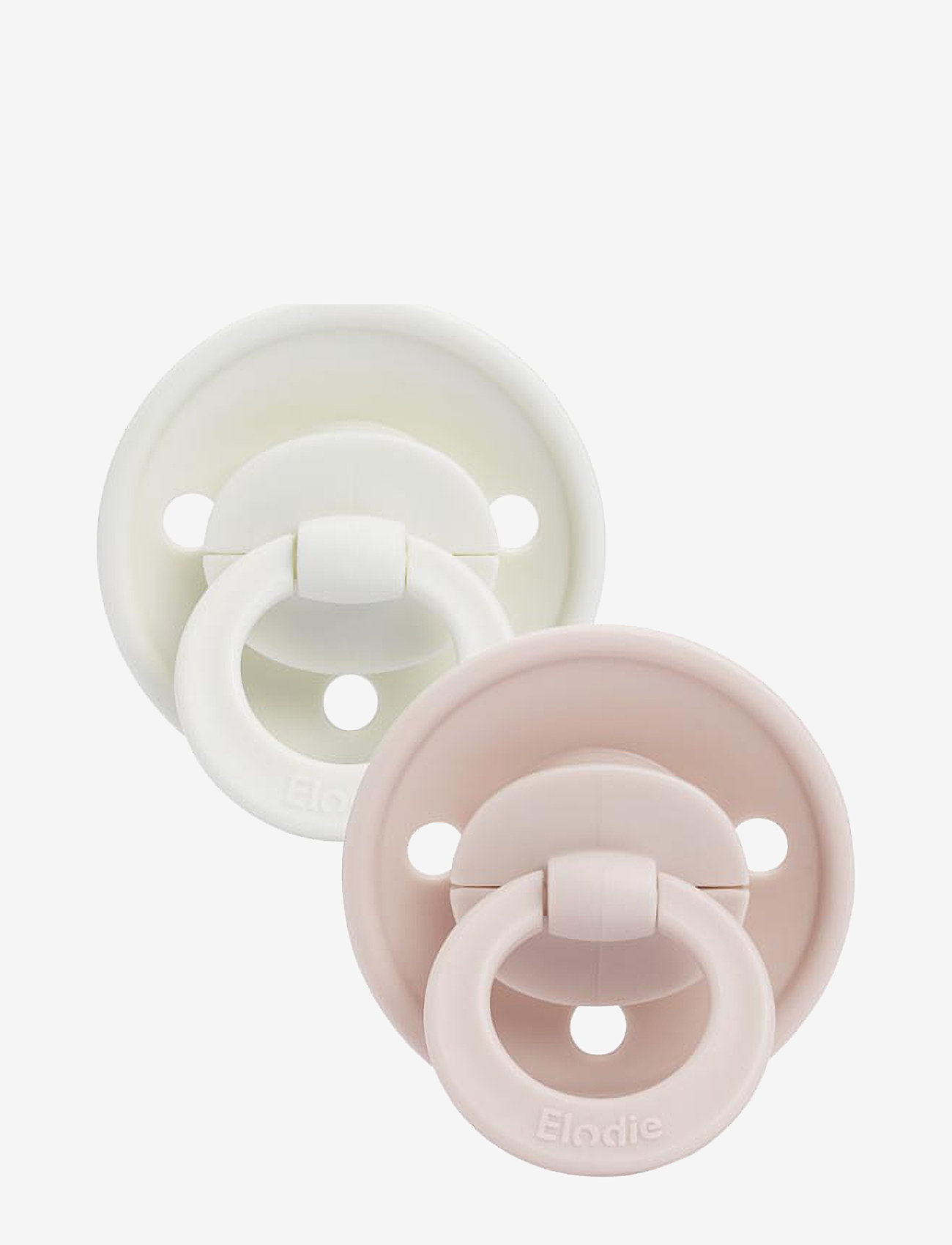 Elodie Details - Binky Bundle Newborn Silicone - Powder Pink - lutid - powder pink - 0