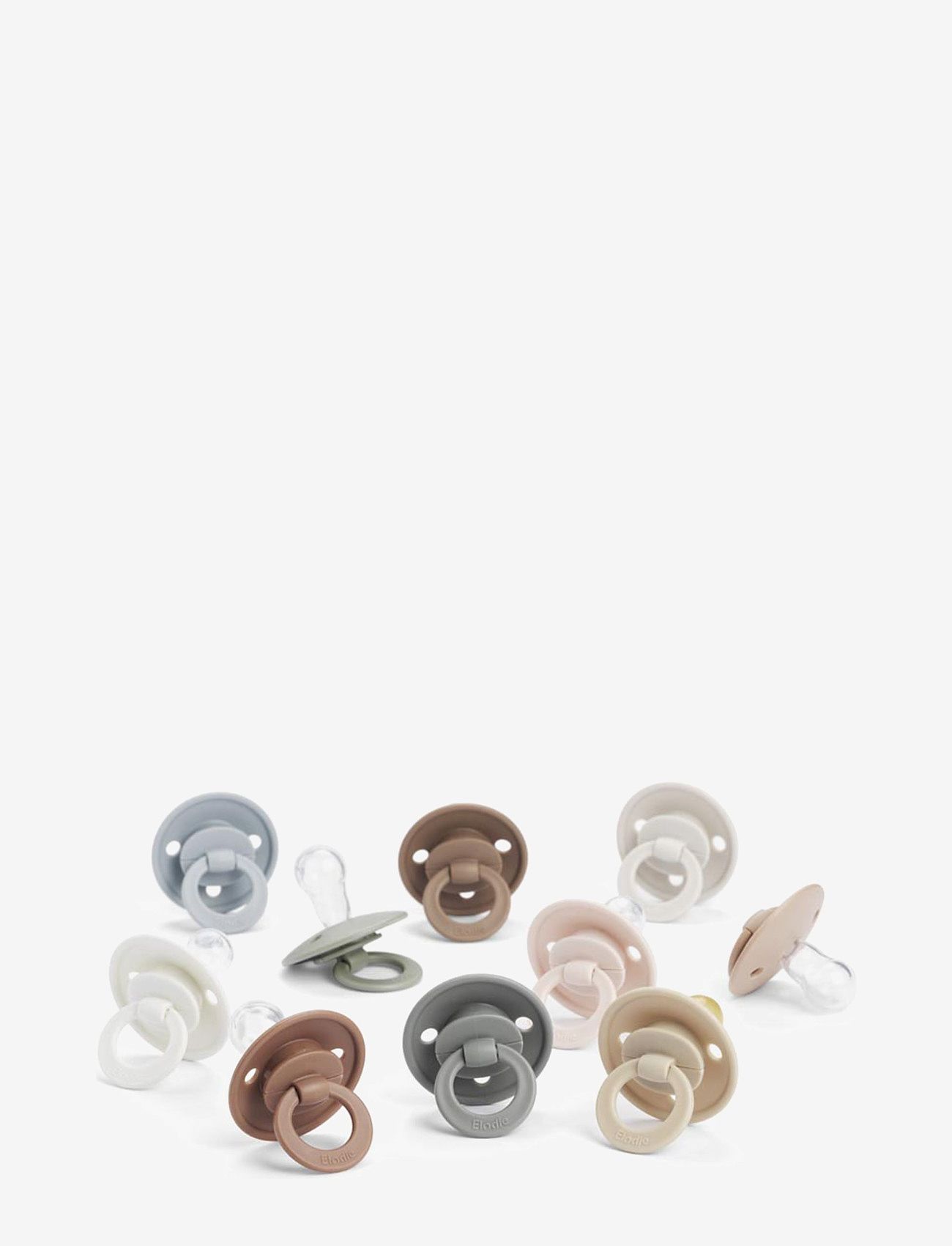 Elodie Details - Binky Bundle Newborn Silicone - Powder Pink - lutid - powder pink - 3