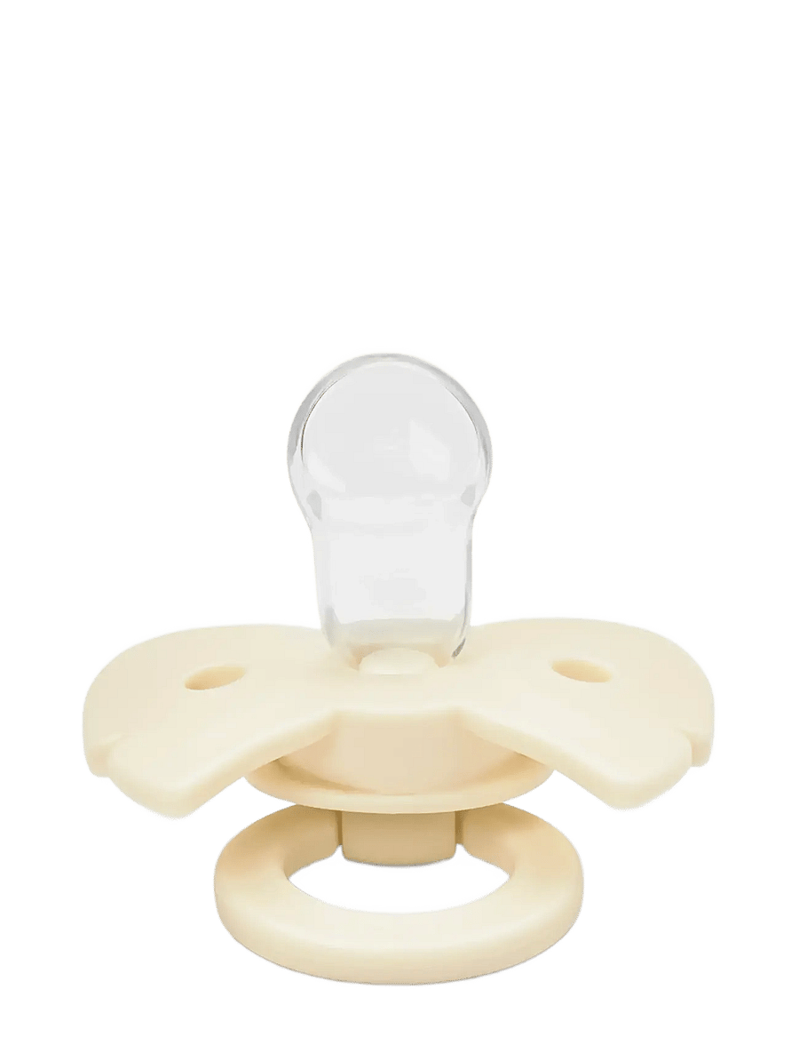 Elodie Details - Pacifier Binky Bow NB Oat White - schnuller - oat white - 2