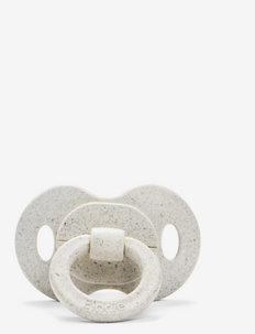 Bamboo Pacifier - Greige / Lily White, Elodie Details