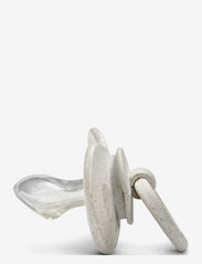 Elodie Details - Bamboo Pacifier - Greige / Lily White - sutter - greige - 1
