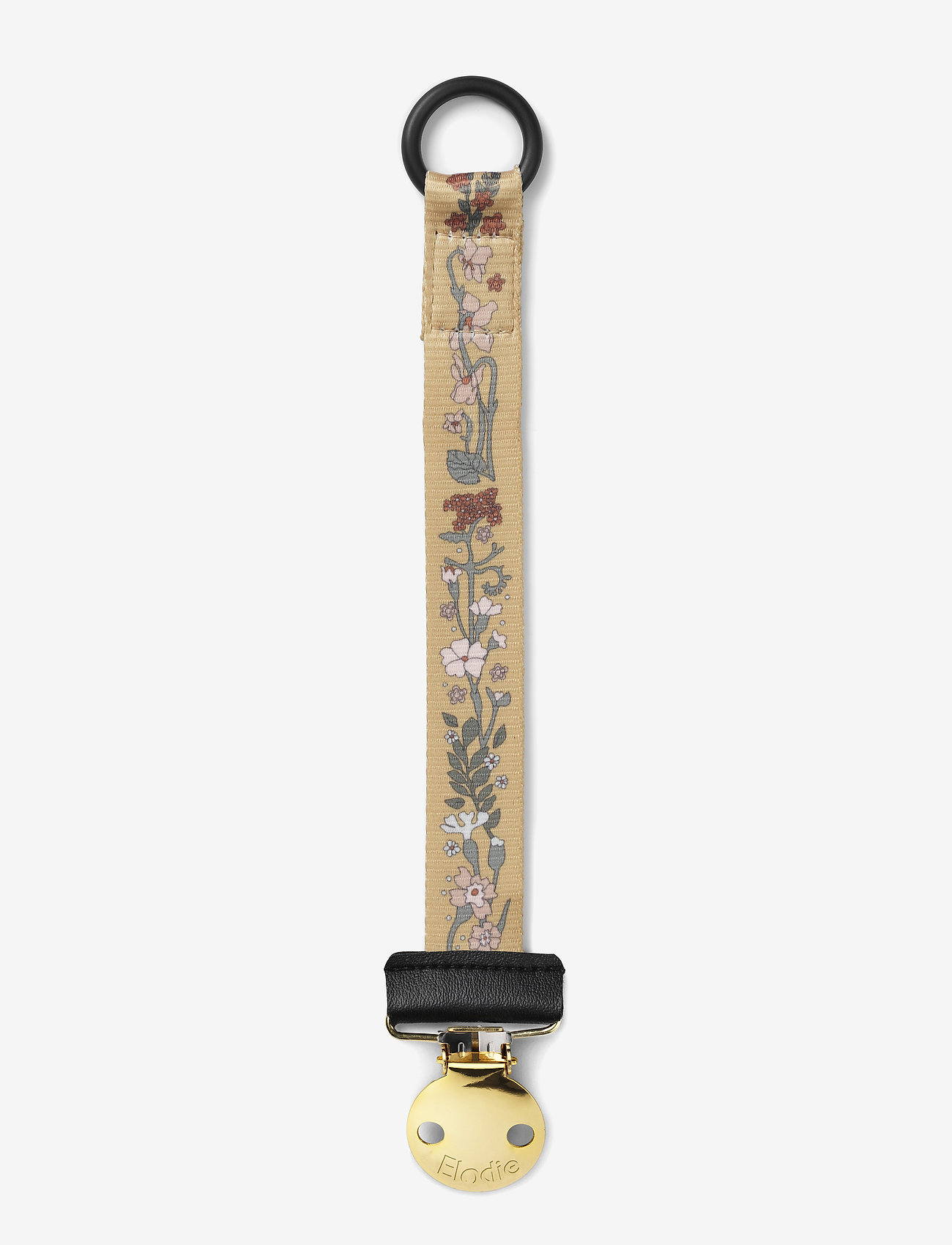 Elodie Details - Pacifier Clip - Golden Vintage Flower - pacifier clips - mustard/multi - 0