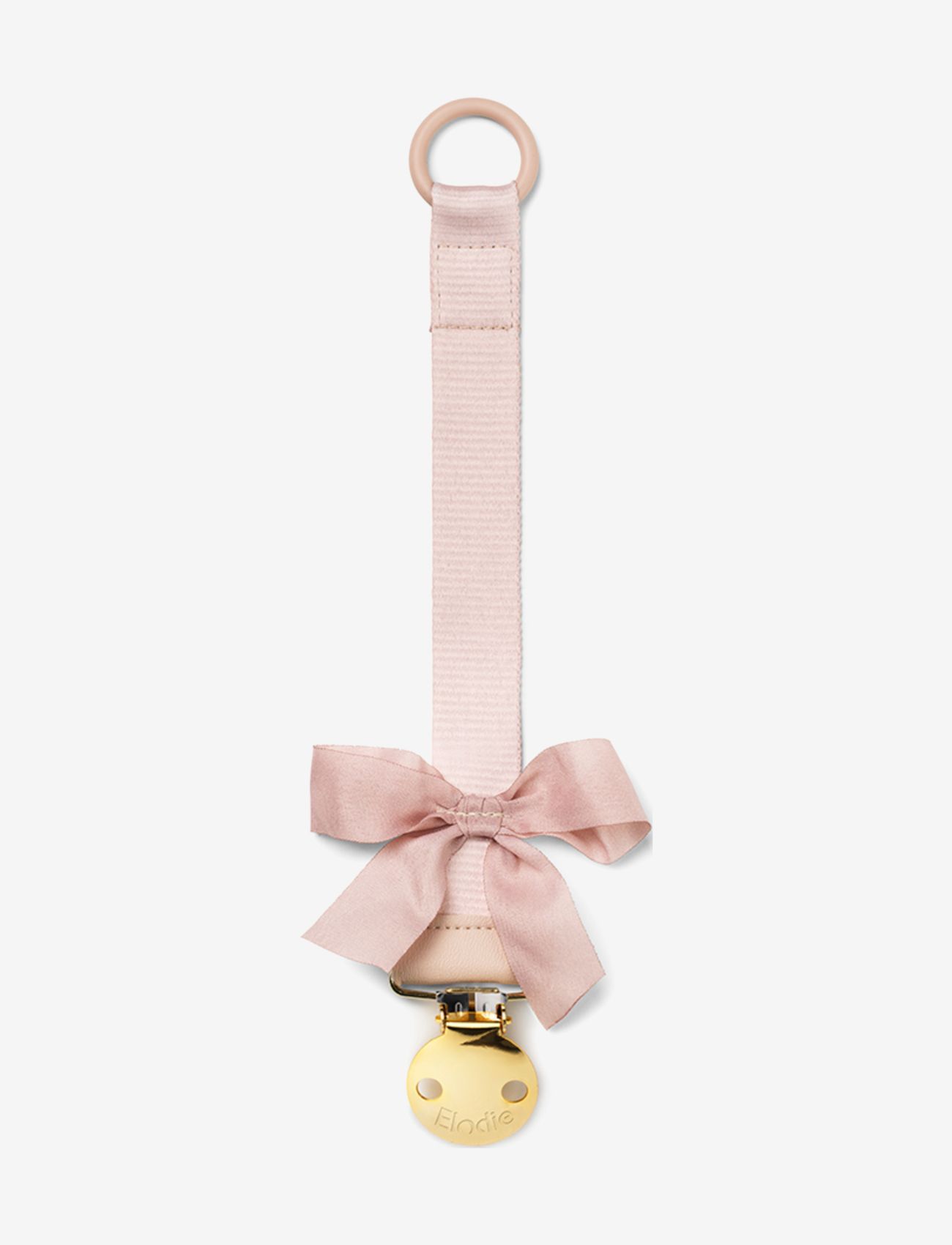 Elodie Details Pacifier Clip - Powder Pink - Pacifiers & Accessories - LT PINK / pink/rose