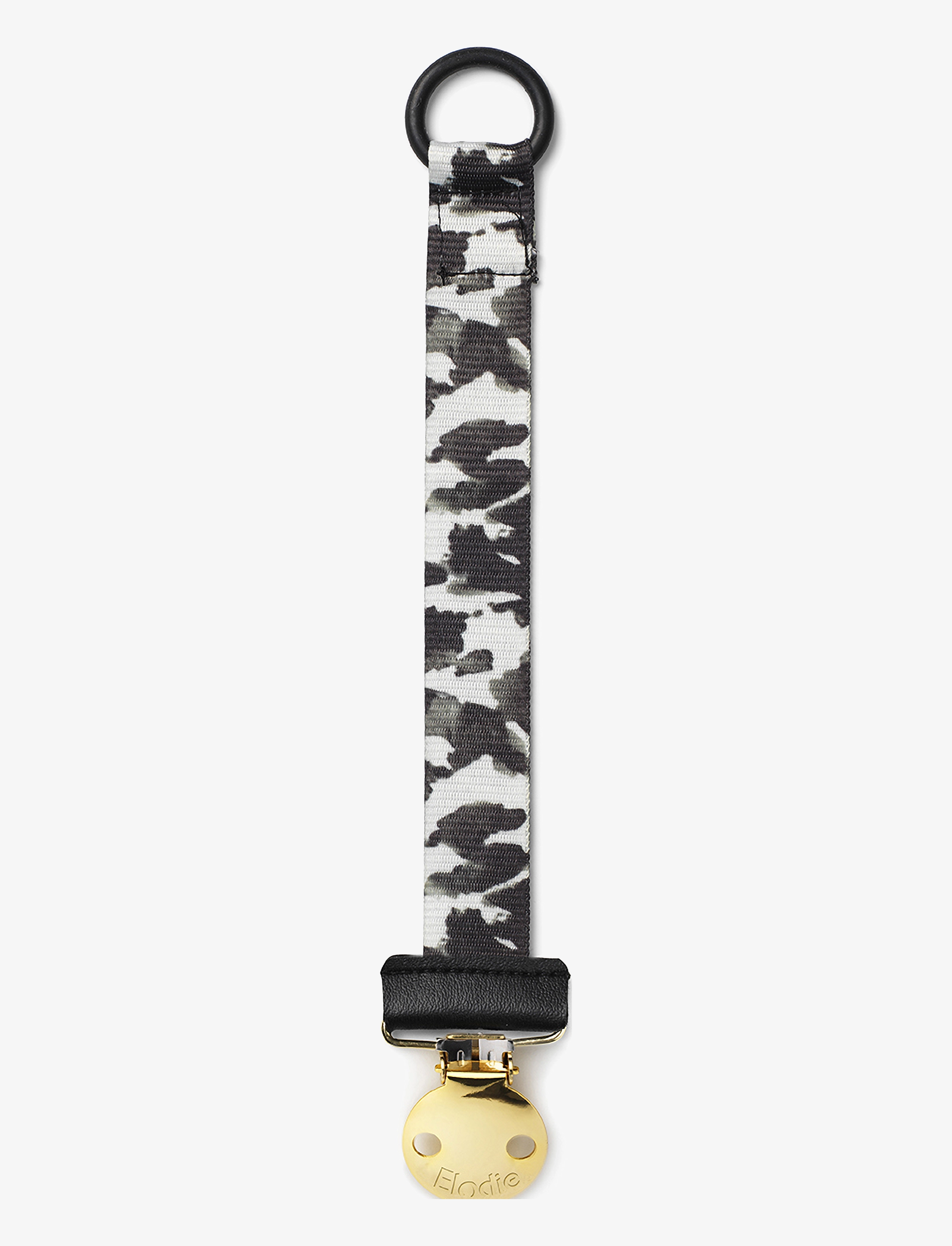 Elodie Details Pacifier Clip Wild Paris, One Size, Pacifiers & Accessories, Schwarz - Clips, Kinder