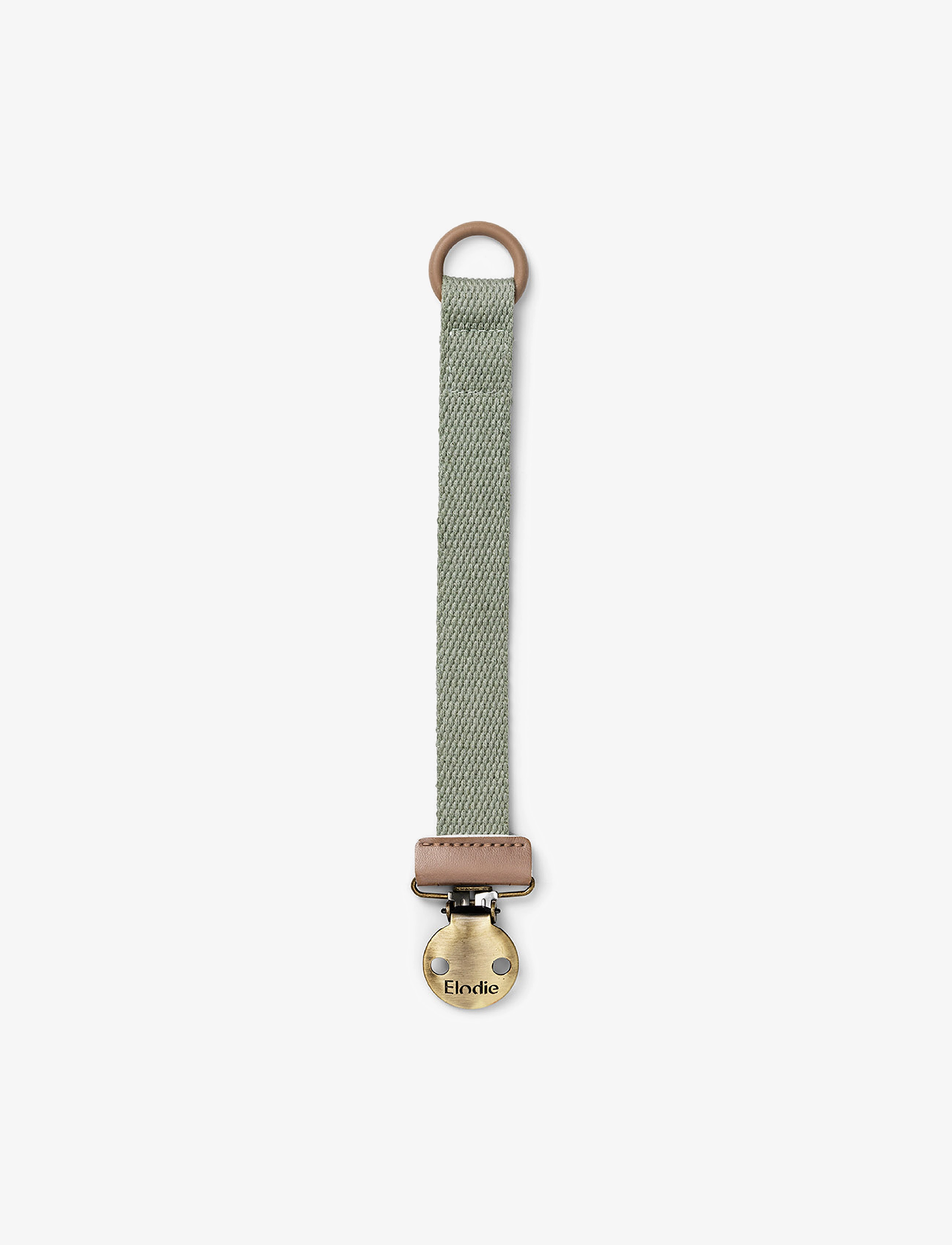 Elodie Details Pacifier Clip - Hazy Jade - App deal - HAZY JADE / khaki/green