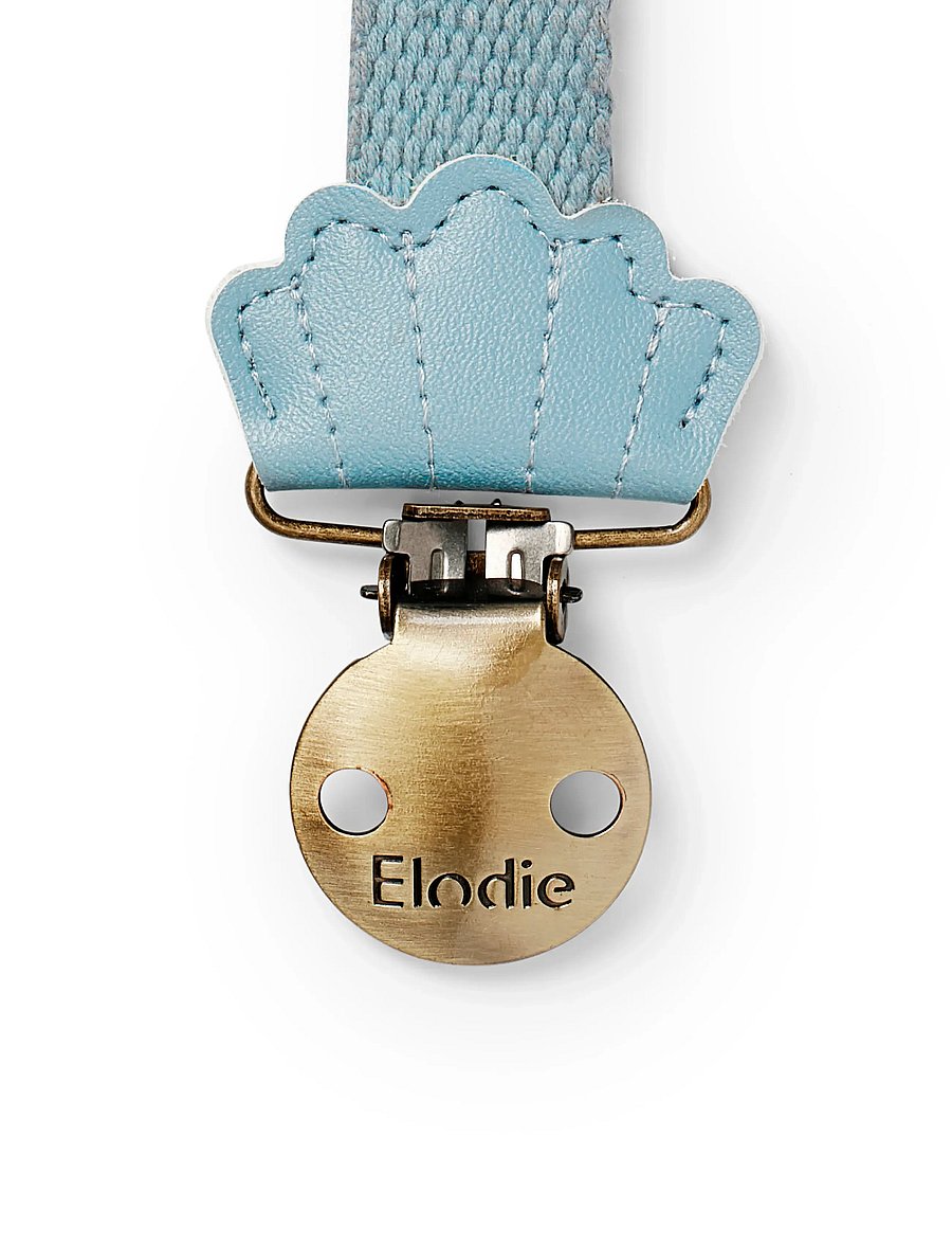 Elodie Details - Pacifier Clip Sunrise Blue Scallop - suttesnore - sunrise blue - 5