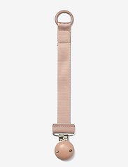 Elodie Details - Pacifier Clip Wood - Faded Rose - knupīšu turētāji - dusty pink - 0