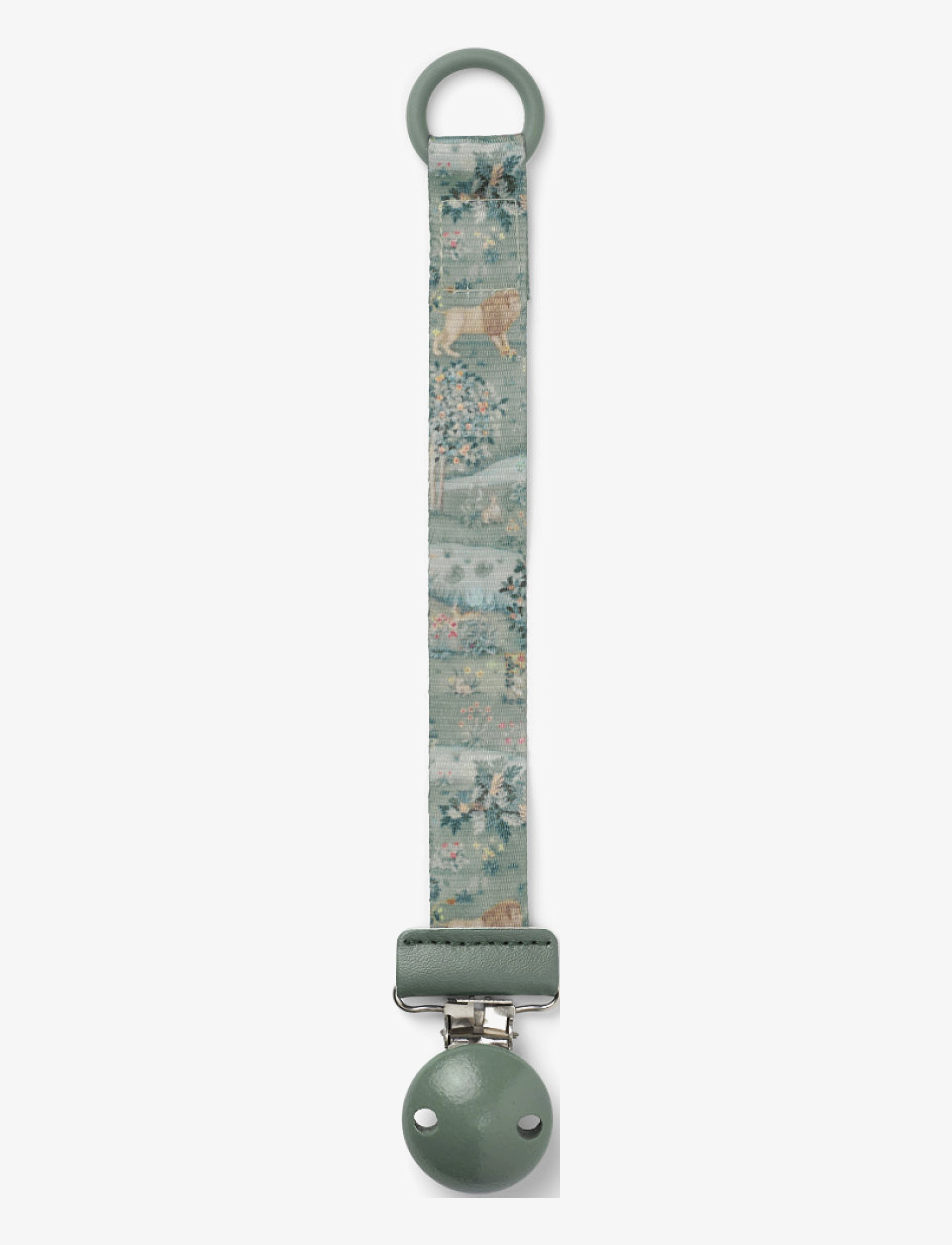 Elodie Details Pacifier Clip Wood - Owl & Willow - E-smaspäev - OWL&WILLOW / green