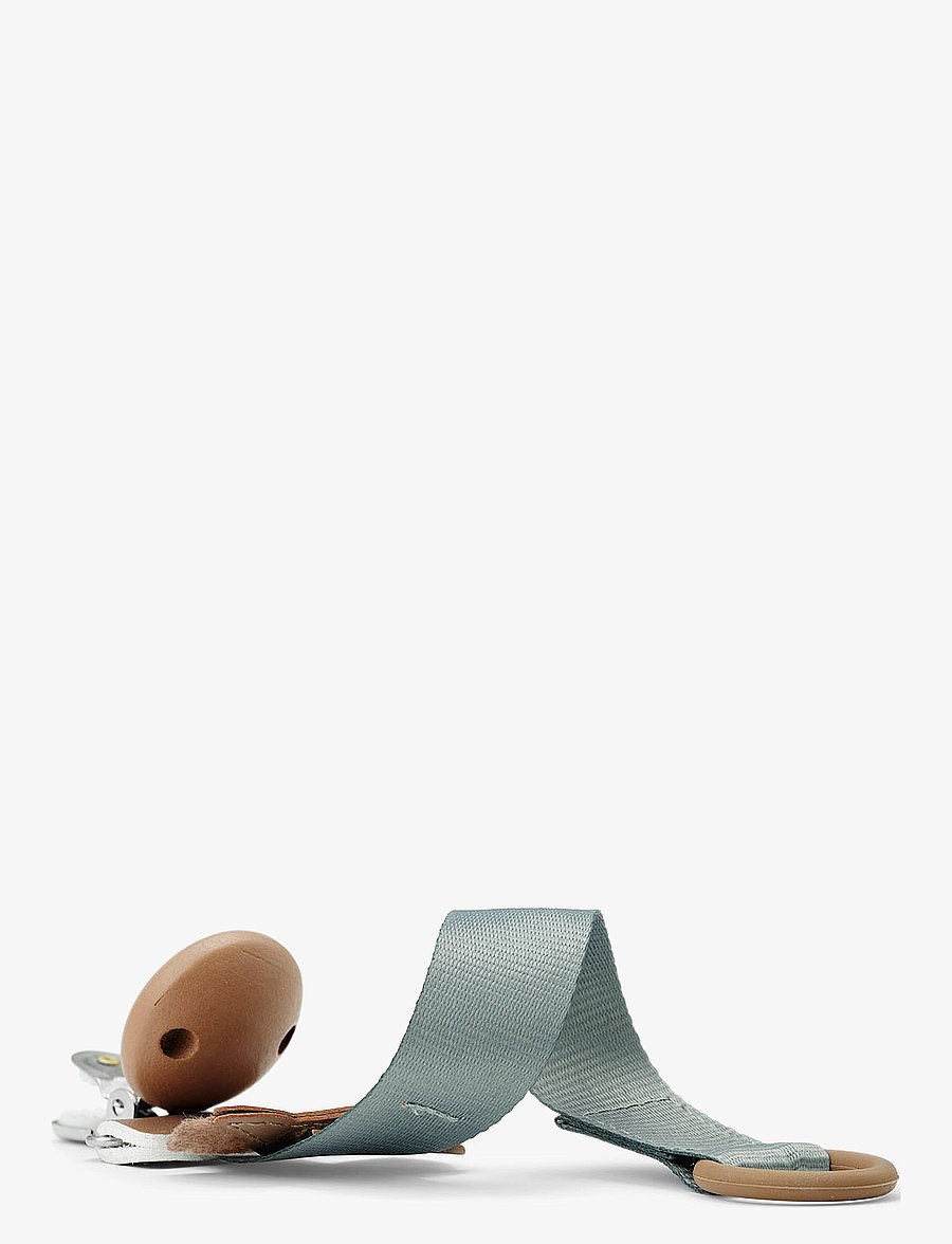 Elodie Details - Pacifier Clip Wood - Hazy Jade Acorn - hazy jade - 2