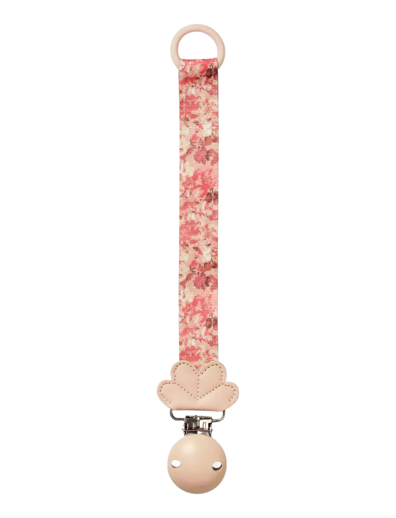 Elodie Details - Pacifier Clip Wood River Rose - suttesnore - river rose - 1