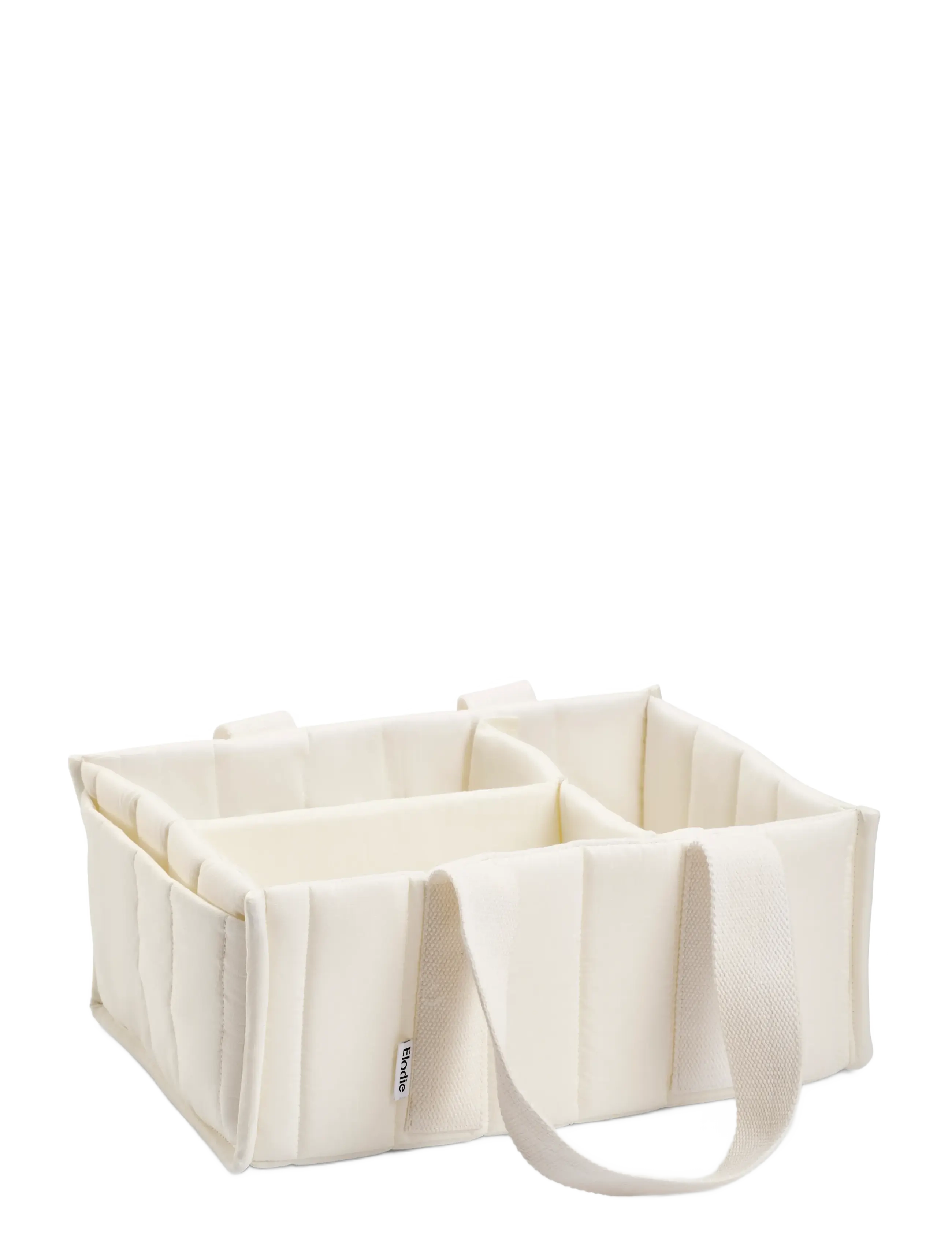 Elodie Details Diaper Caddy Creamy White - Babyskötsel - CREAMY WHITE / cream