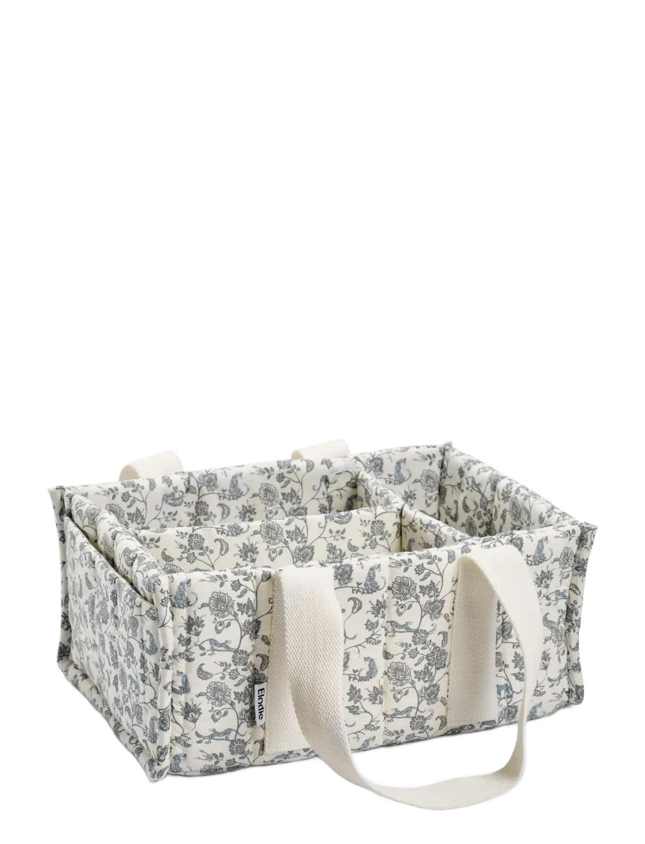 Elodie Details Diaper Caddy Garden Leo Toile - Rejser med baby - GARDEN LEO TOILE / cream