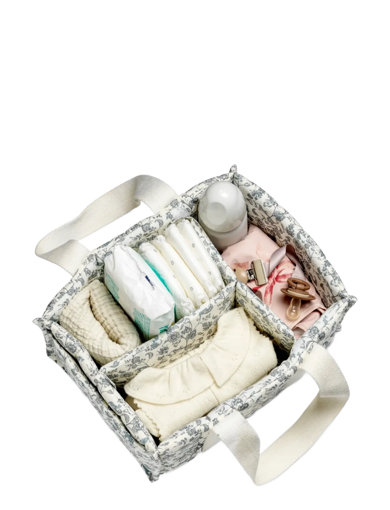 Elodie Details - Diaper Caddy Garden Leo Toile - garden leo toile - 2