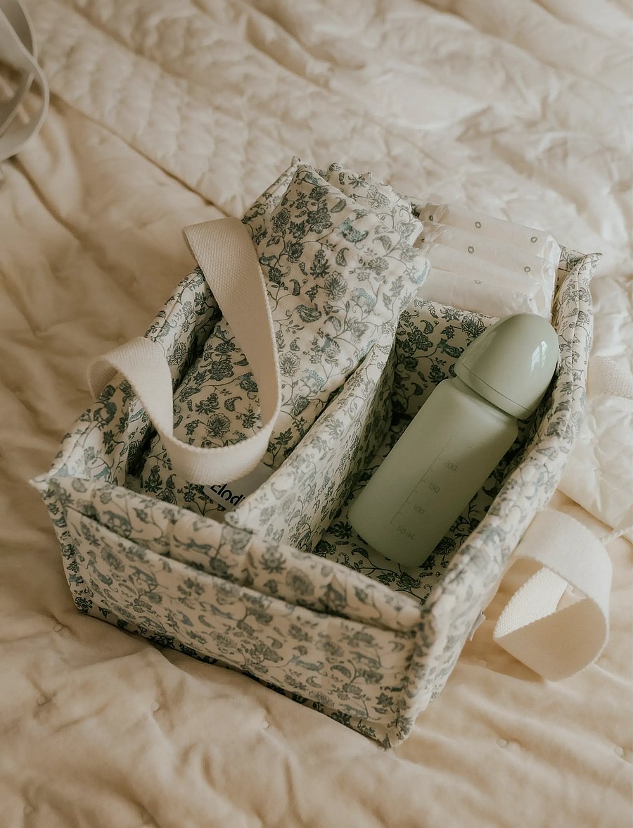 Elodie Details - Diaper Caddy Garden Leo Toile - garden leo toile - 3