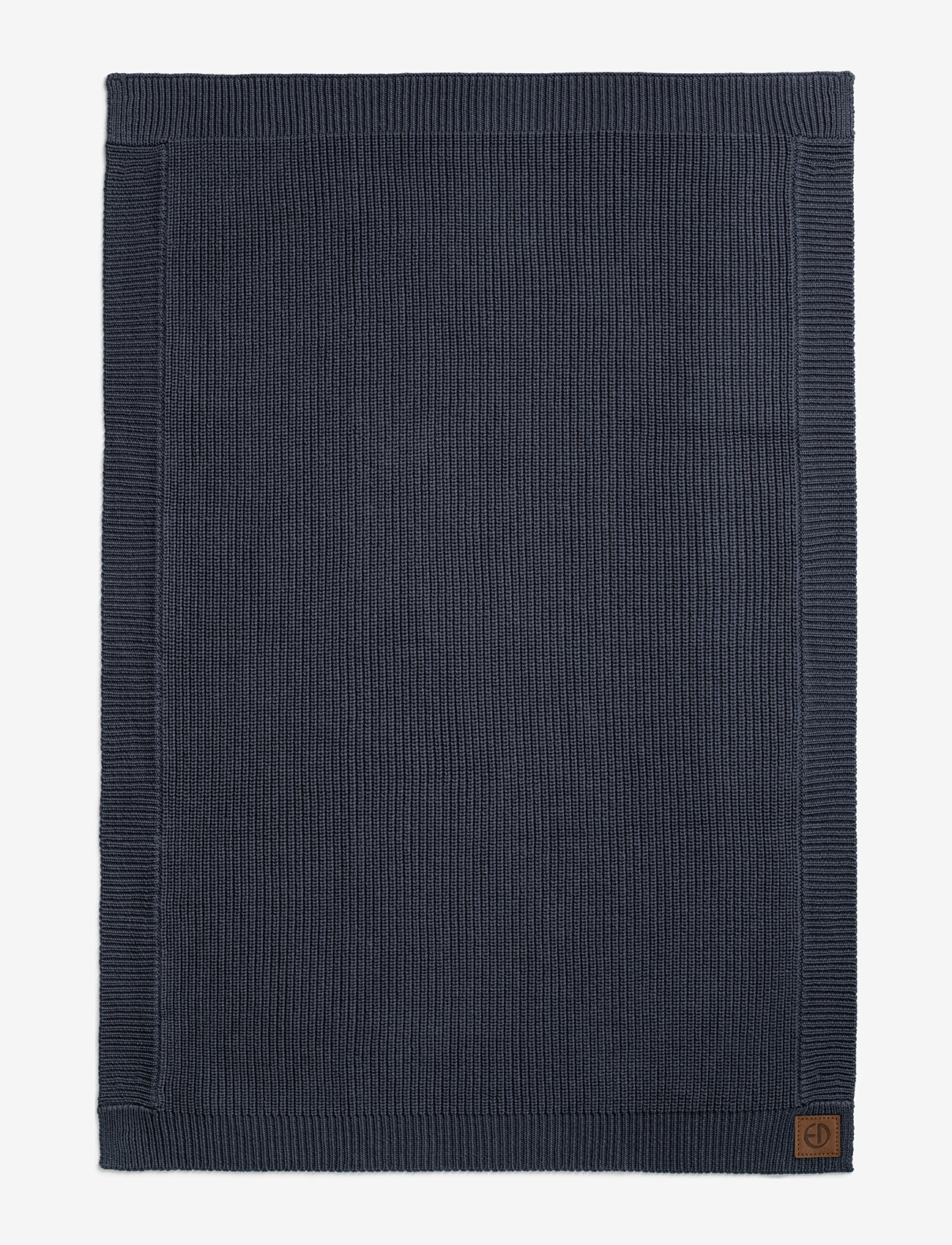 Elodie Details - Wool Knitted Blanket - antklodės kūdikiams - dk blue - 2