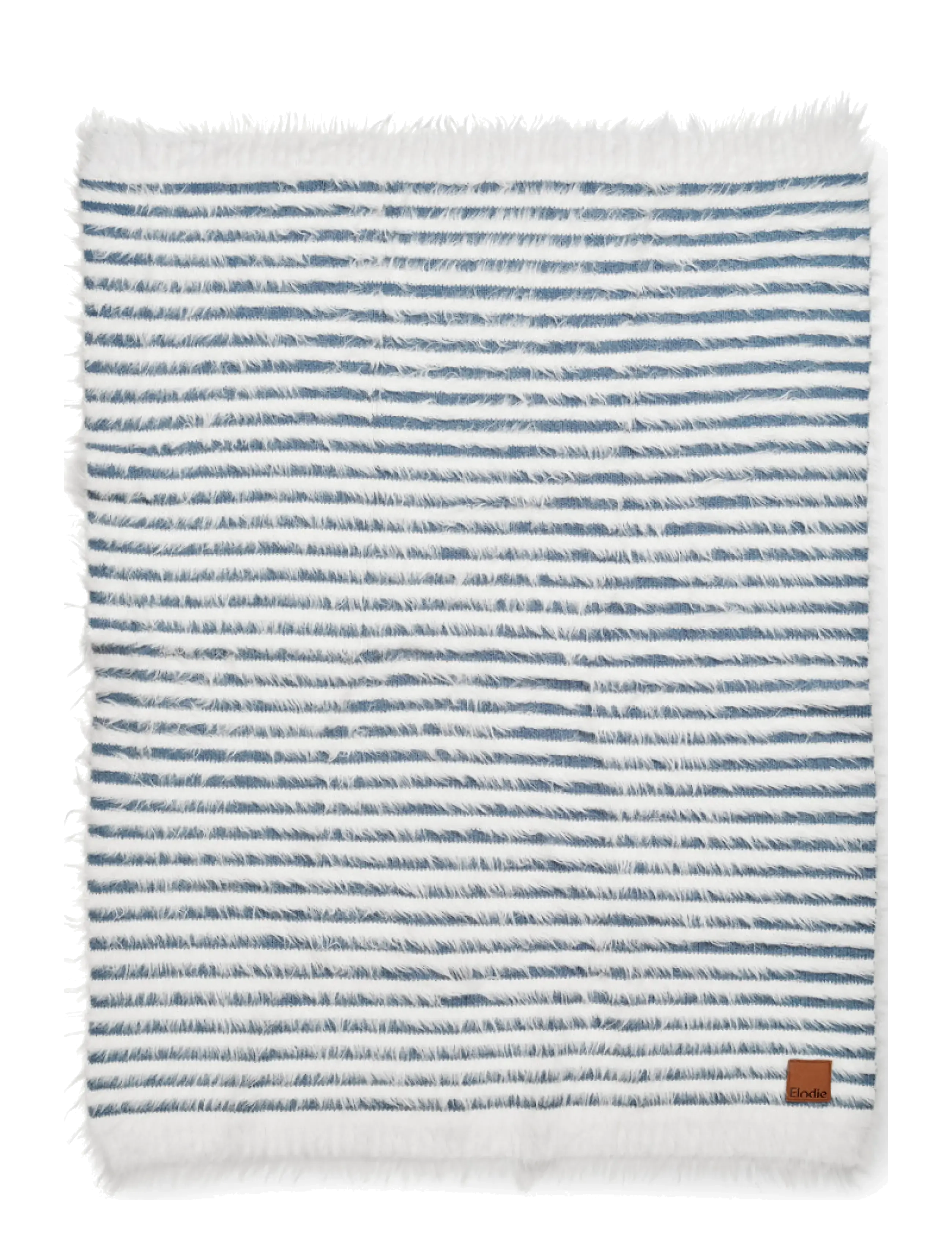 Elodie Details - Furry Knit Blanket - Berry Blue - couvertures pour bébé - berry blue - 2