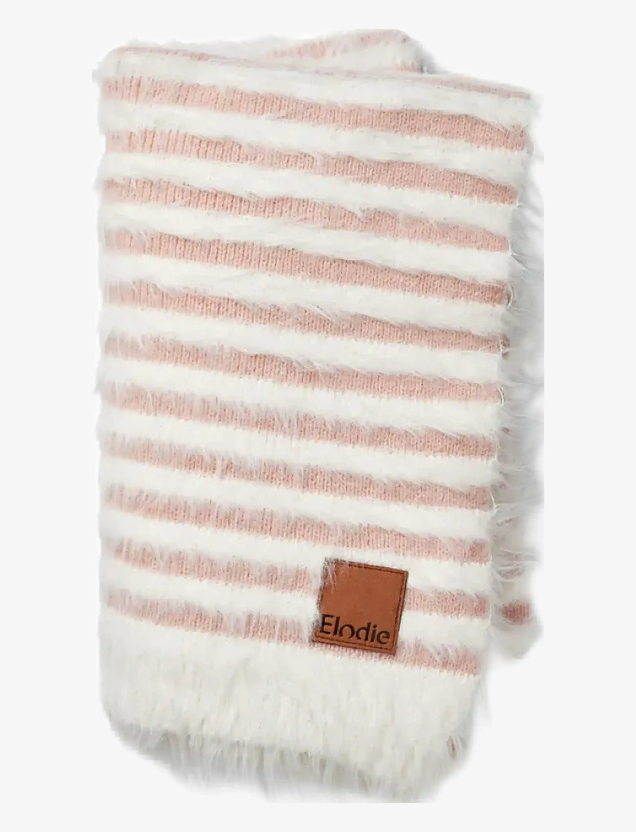 Elodie Details - Furry Knit Blanket - Faded Rose - couvertures pour bébé - faded rose - 1