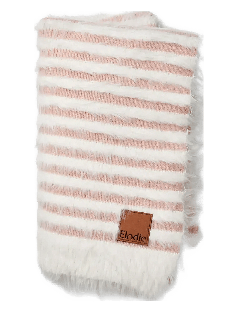 Elodie Details - Furry Knit Blanket - Faded Rose - couvertures pour bébé - faded rose - 1