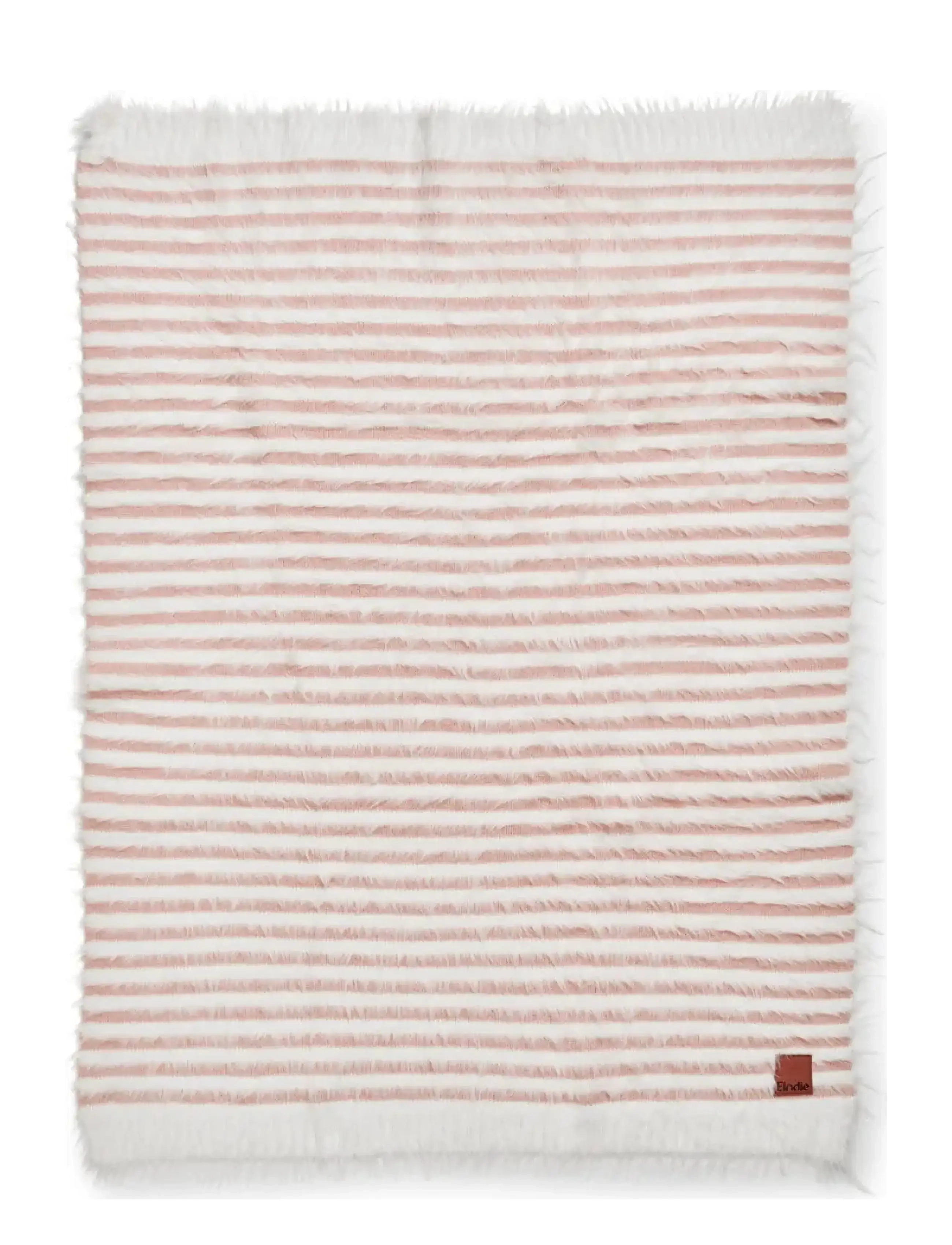 Elodie Details - Furry Knit Blanket - Faded Rose - couvertures pour bébé - faded rose - 2