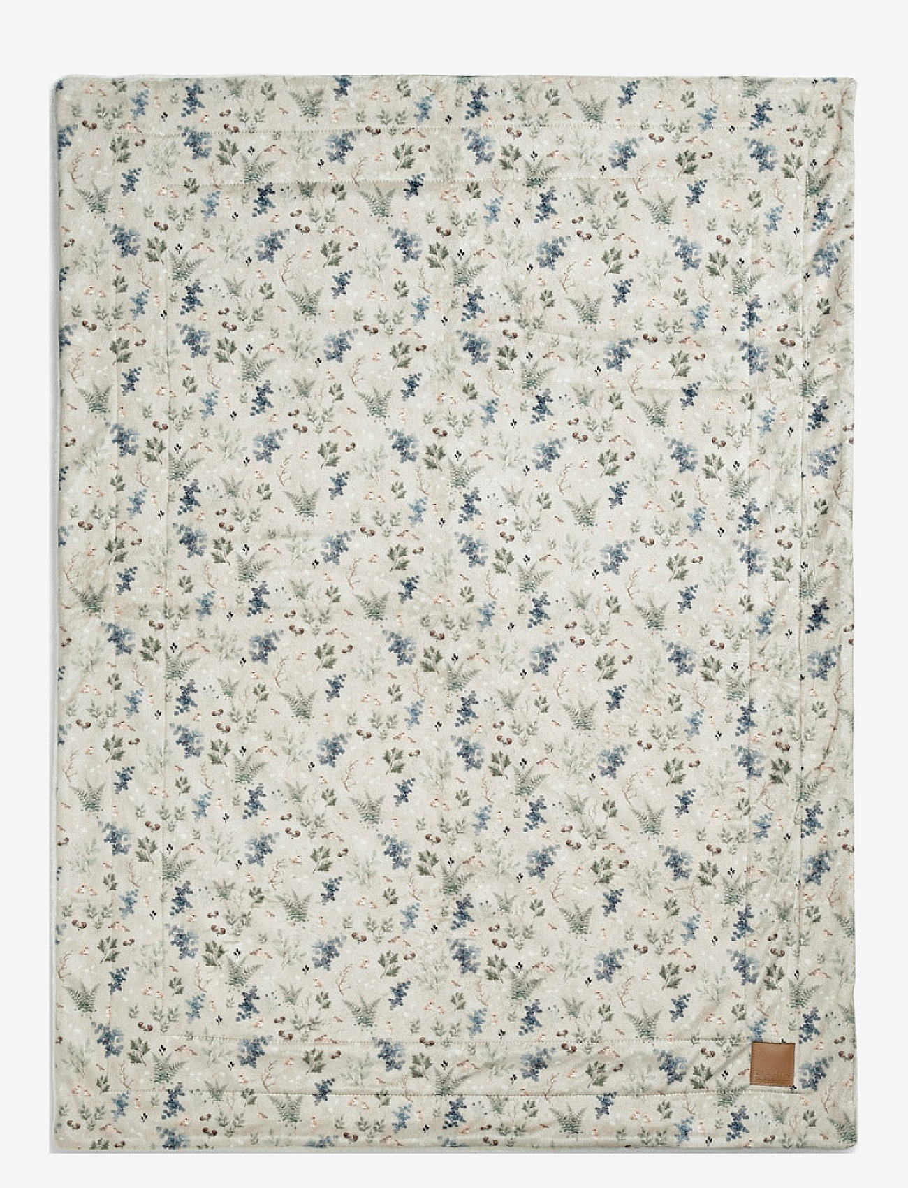 Elodie Details - Pearl Velvet Blanket - Fairytale Forest - babyfiltar - fairytale forest - 1