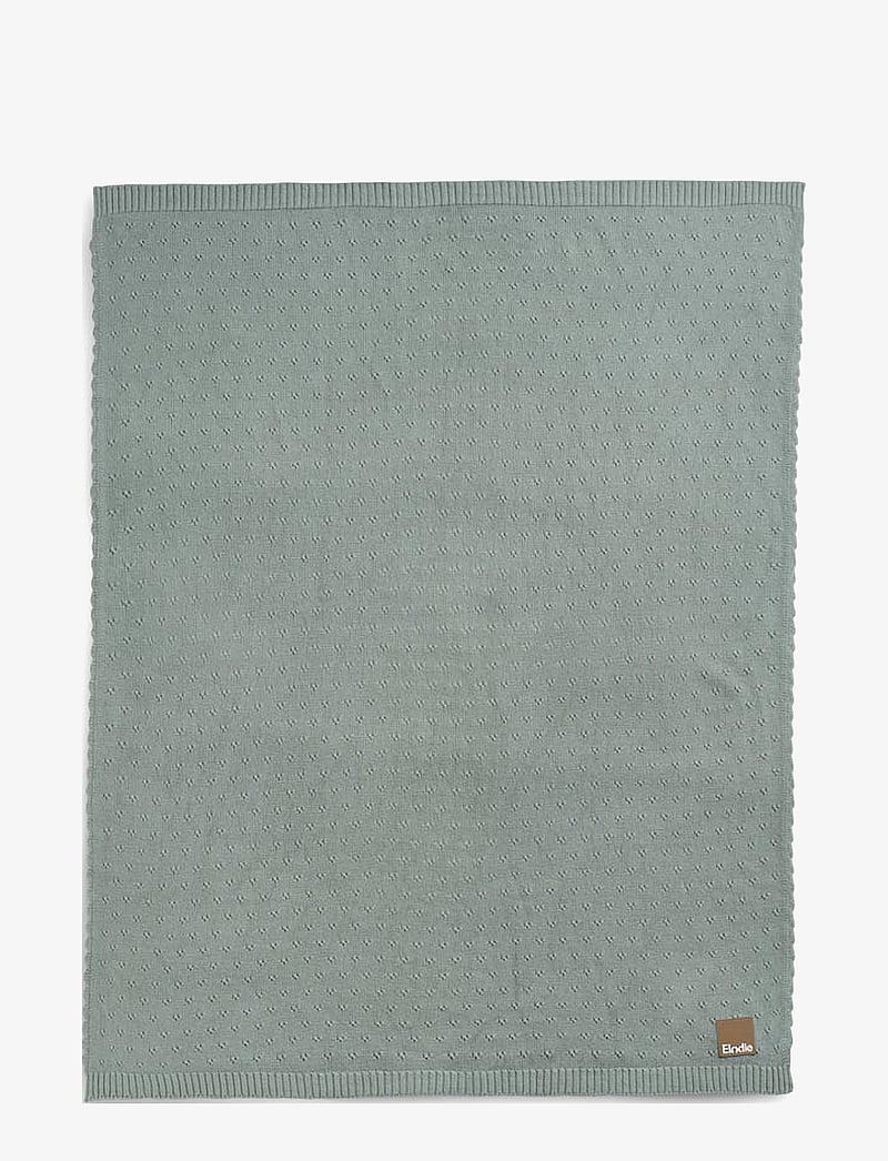 Elodie Details - Pointelle Blanket - Pebble Green - babydecken - pebble green - 1