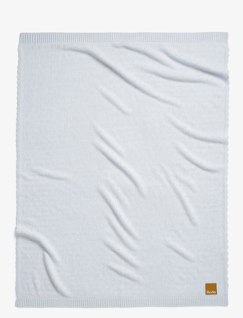 Elodie Details - Pointelle Blanket - Bermuda Blue - beebitekid - bermuda blue - 2