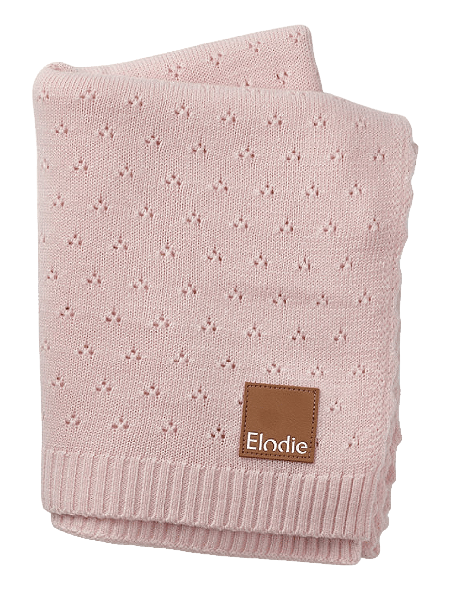 Elodie Details - Pointelle Blanket - Misty Pink - babydecken - misty pink - 1