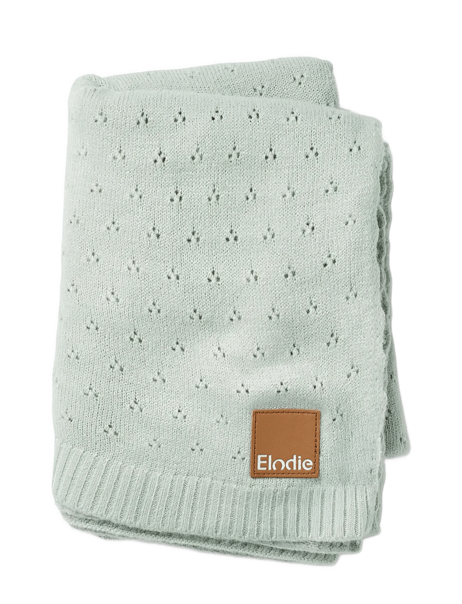 Elodie Details - Pointell Blanket Mineral Green - kaisutekid - mineral green - 1