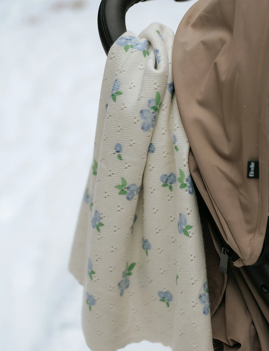 Elodie Details - Pointelle Blanket Blueberry Bliss - nusseklude - blueberry bliss - 4