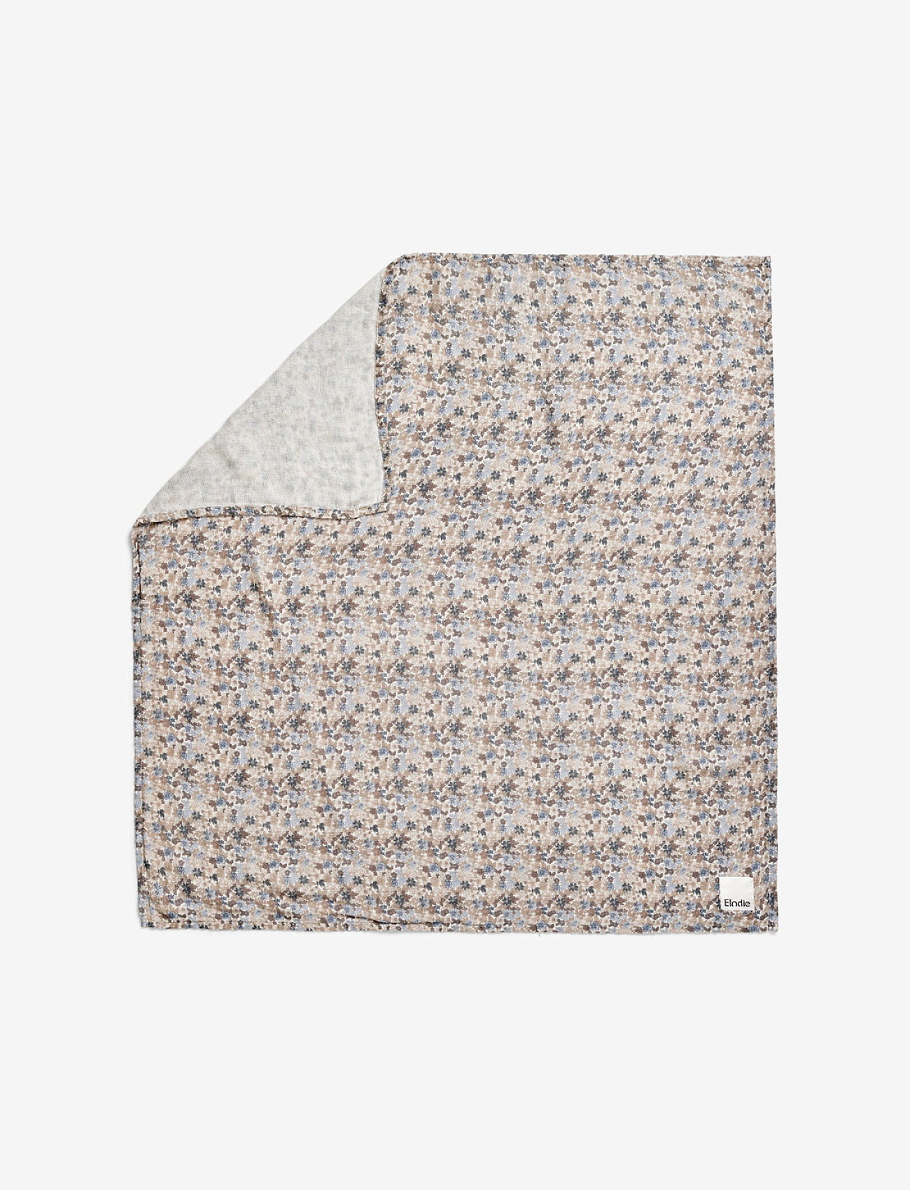 Elodie Details - Bamboo Muslin Blanket - Blue Garden Light - muslin blankets - blue garden light - 1