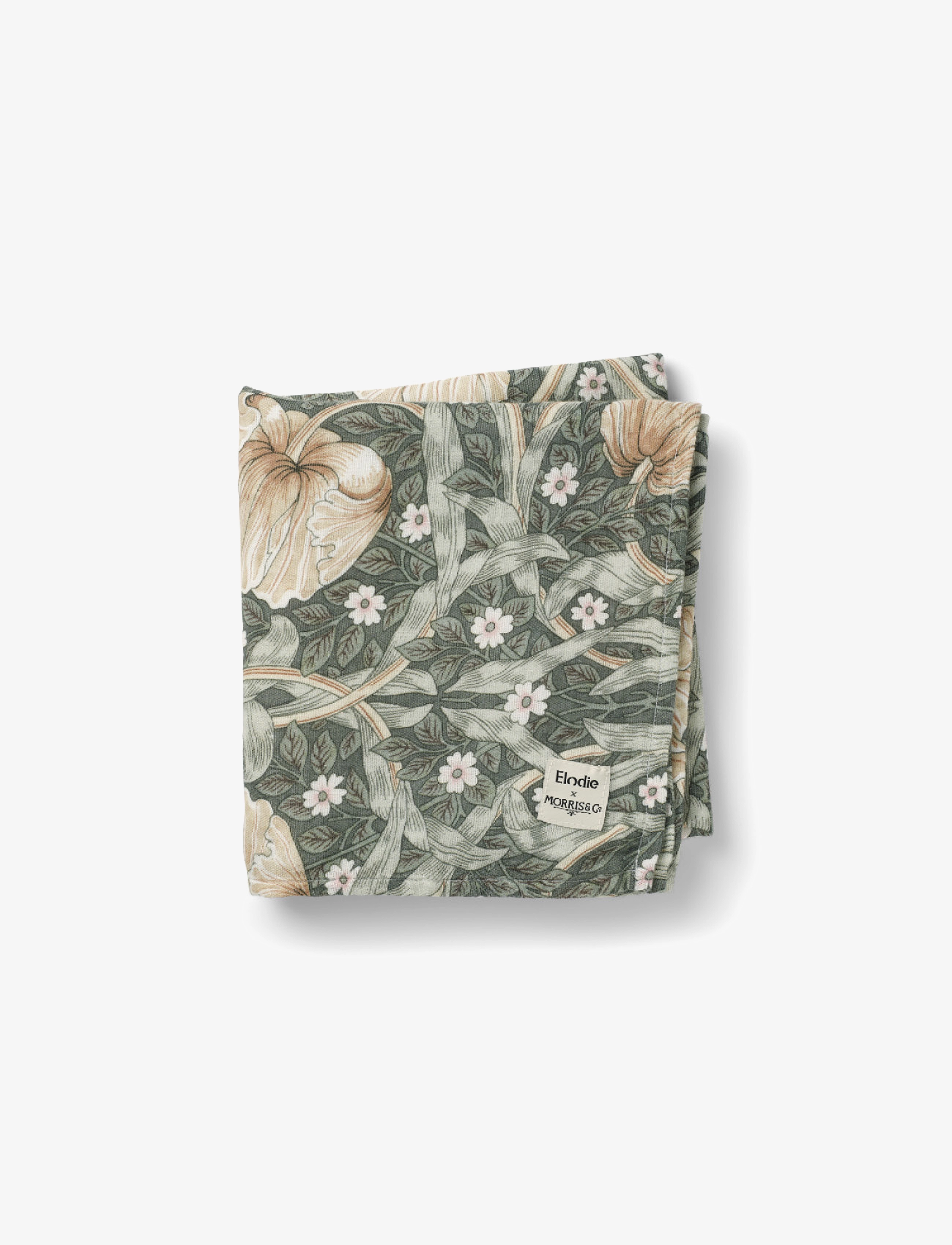 Elodie Details Bamboo Muslin Blanket Pimpernel, One Size, Muslins, Grün - Blankets, Kinder
