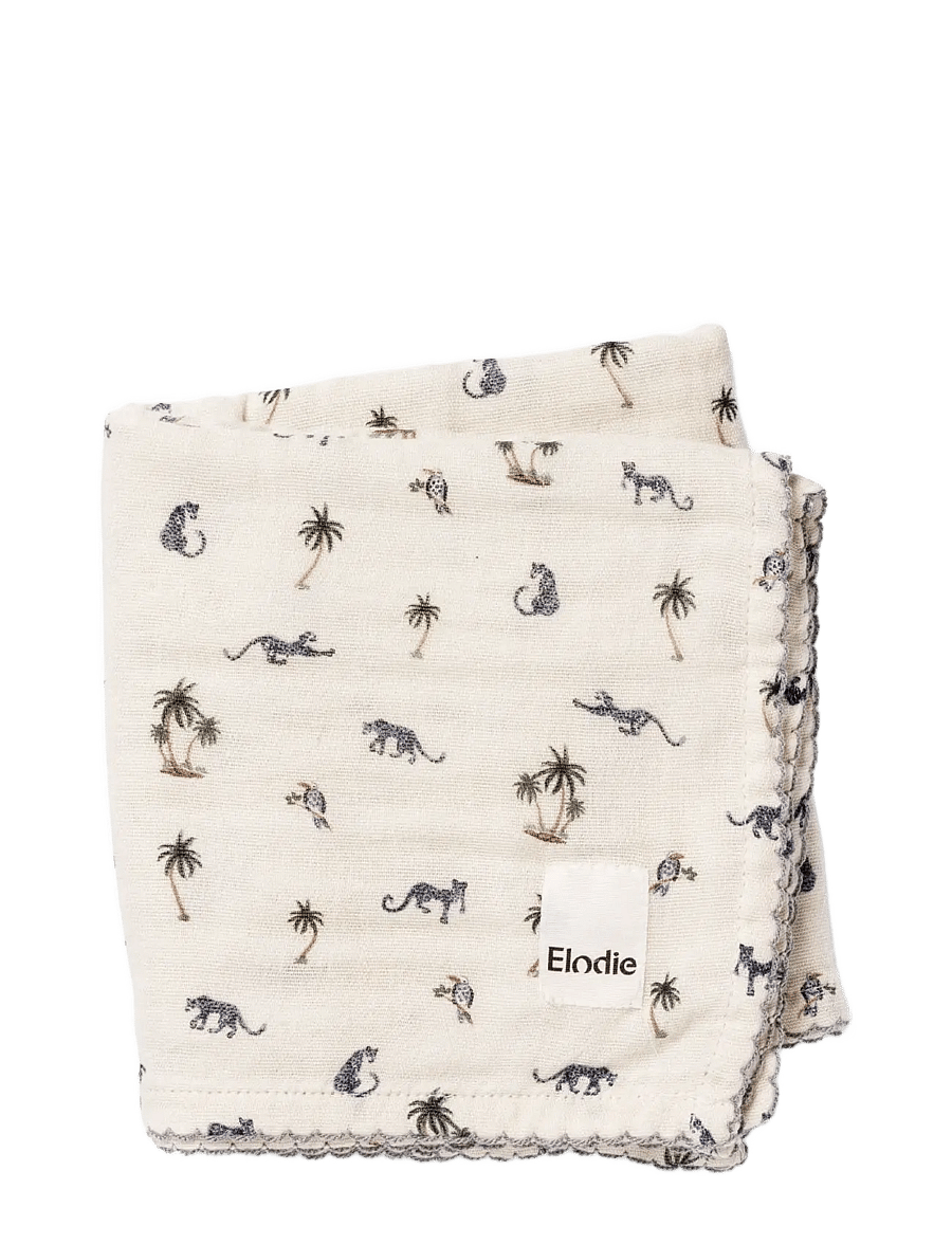 Elodie Details - Bamboo Muslin Blanket Garden Leo's Resort - musselintæpper - garden leo´b resort - 1