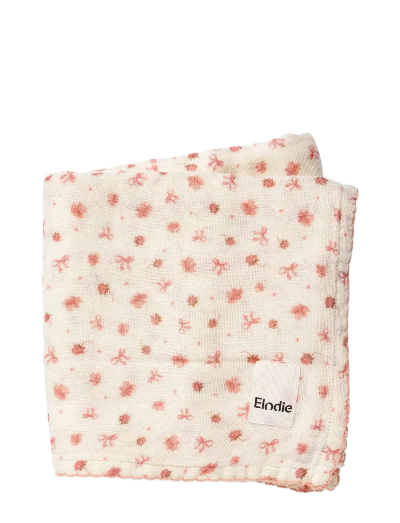 Elodie Details Bamboo Muslin Blanket Petit River Rose - Babyprodukte - PETIT RIVER ROSE / cream