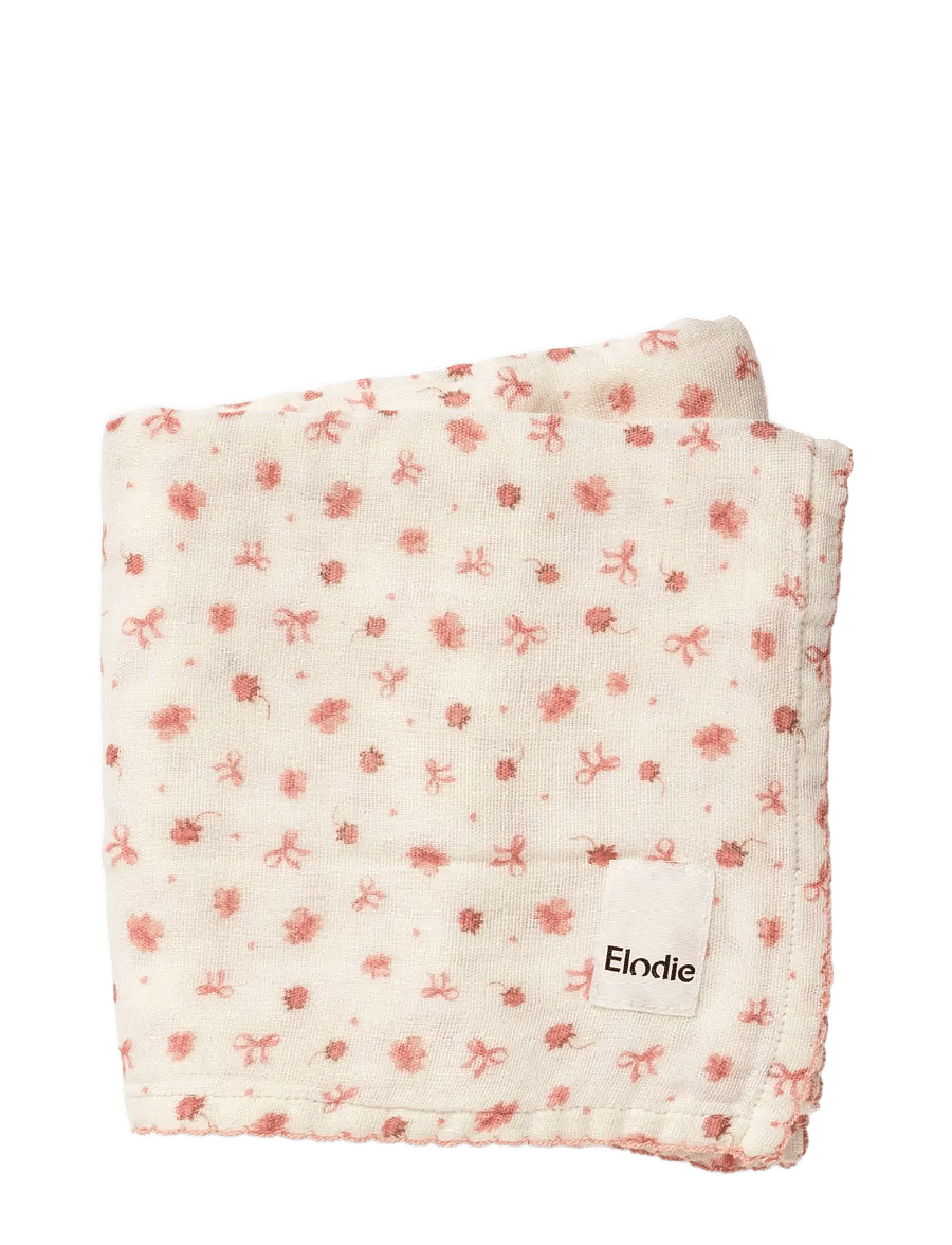 Elodie Details - Bamboo Muslin Blanket Petit River Rose - musselintæpper - petit river rose - 1