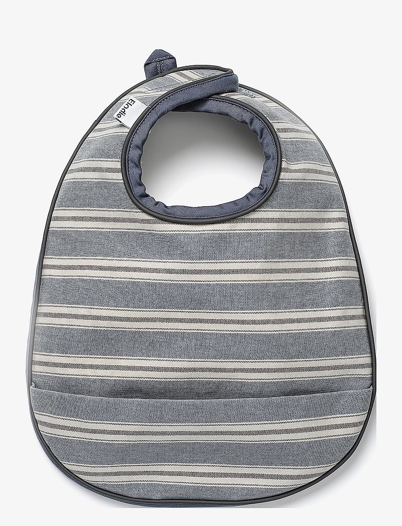 Elodie Details - Baby Bib - Sandy Stripe - Ärmlösa haklappar - blue/beige/black - 0