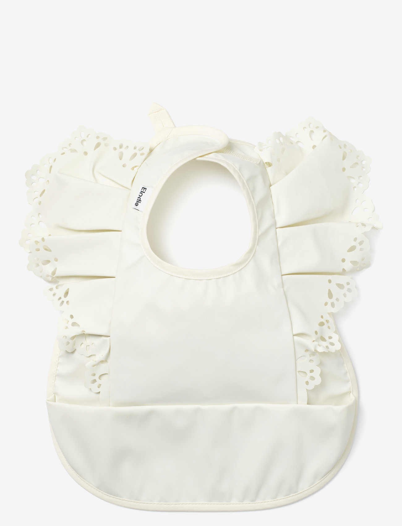 Elodie Details - Baby Bib - Vanilla White - Ärmellose lätzchen - white - 1