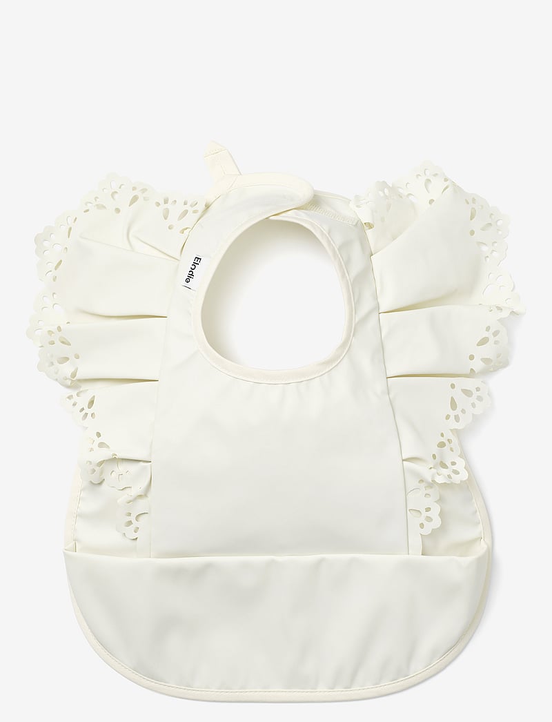 Elodie Details - Baby Bib - Vanilla White - Ärmellose lätzchen - white - 1