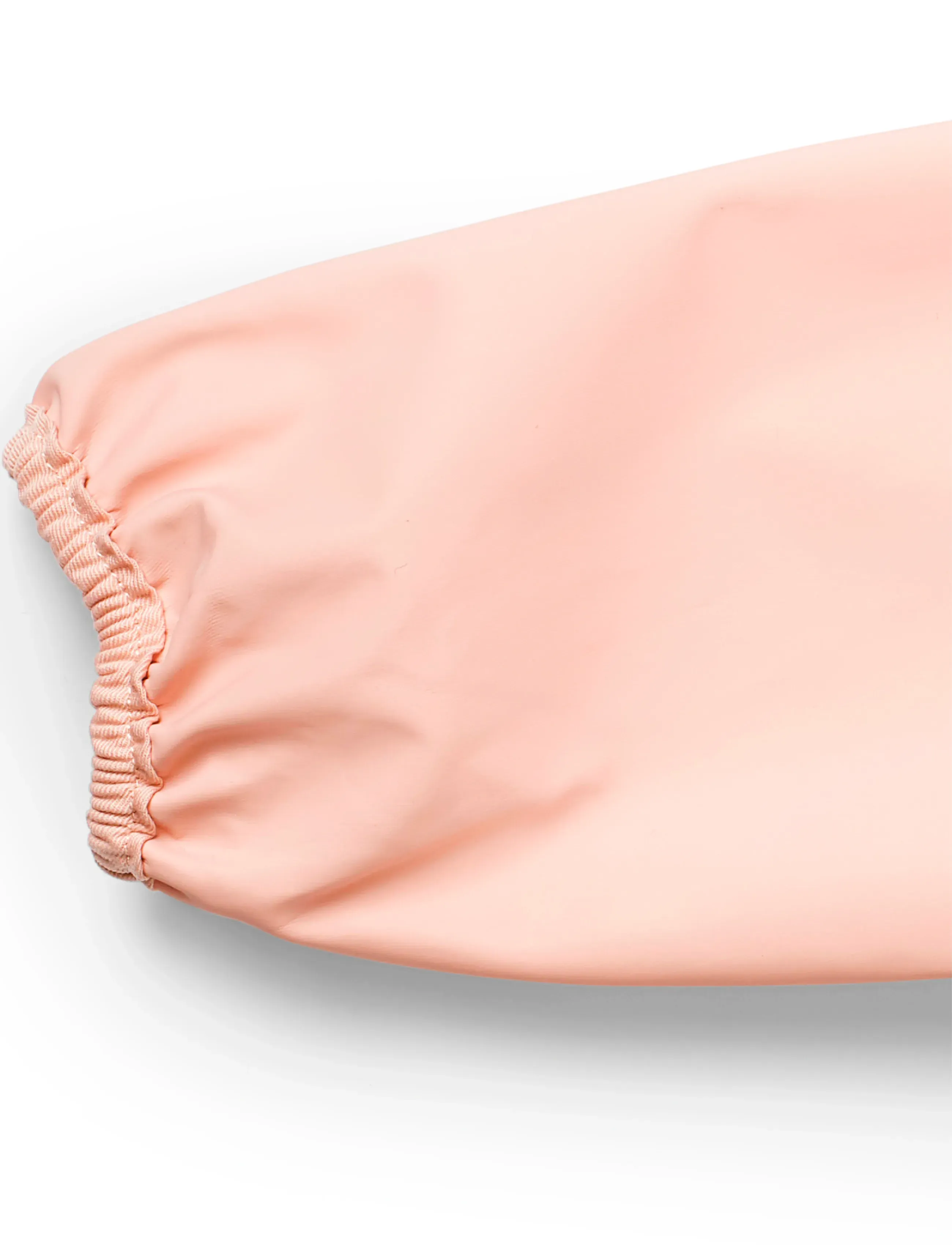 Elodie Details - Long sleeved Baby Bib Rosy Bow - langerma smekkbuxur - rosy bow - 2