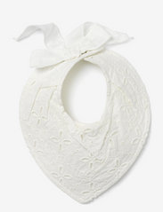 Drybib - Embroidery Anglaise - WHITE