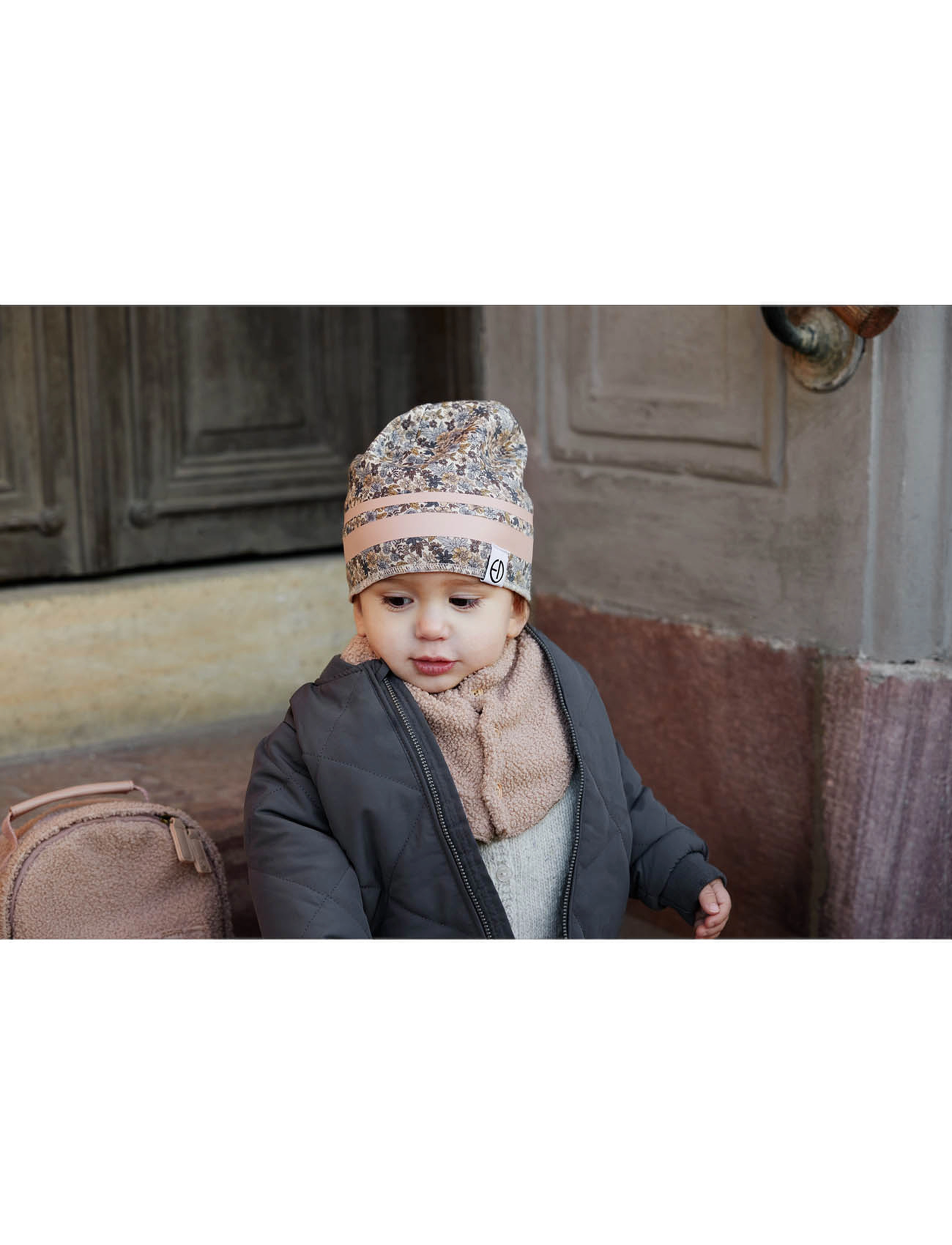 Elodie Details - Warming Collar - Pink Bouclé - neckwarmer - pink - 4