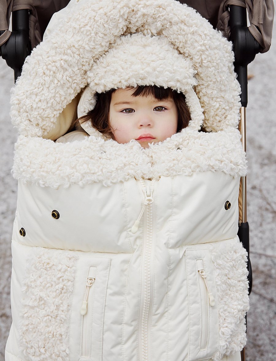 Elodie Details - Footmuff - Soft Sherpa - kinderwagen & zubehör - soft sherpa - 0