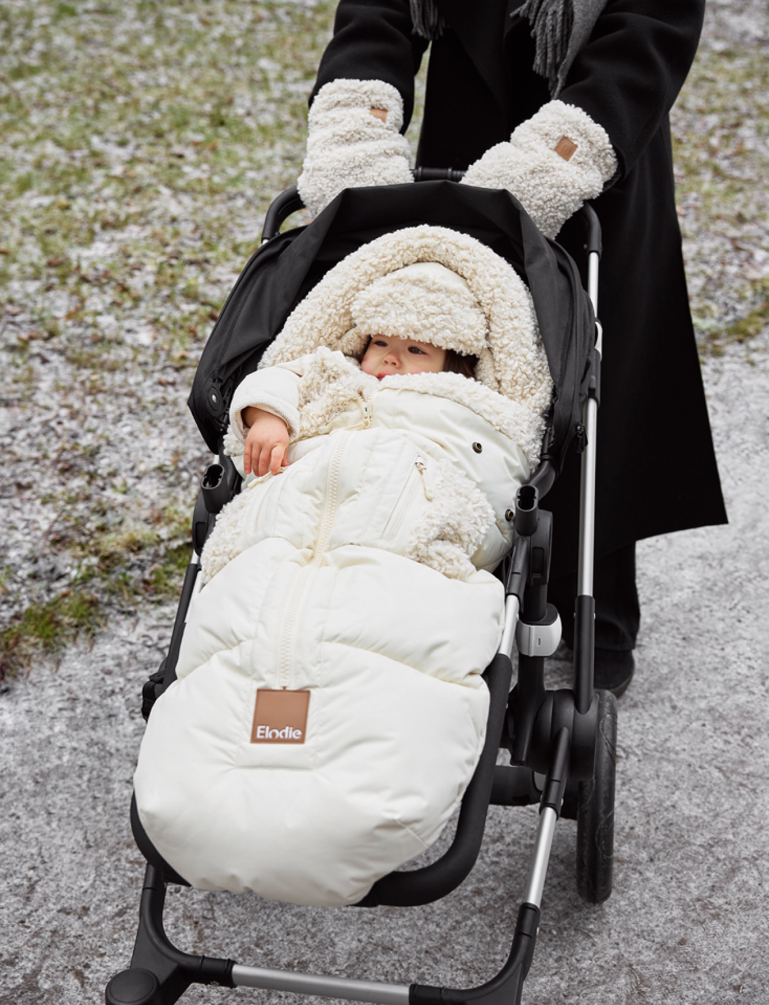 Elodie Details - Footmuff - Soft Sherpa - barnvagnar & tillbehör - soft sherpa - 5