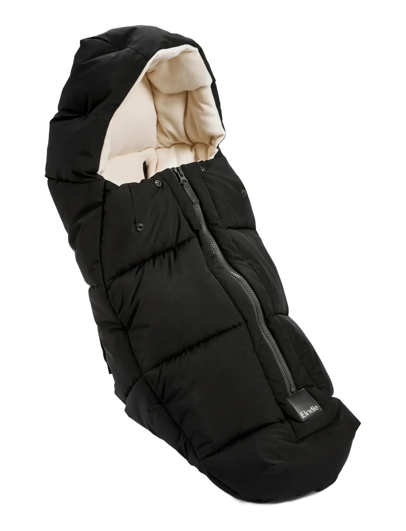 Elodie Details Comfort Footmuff Black - Magamiskotid vankrisse - BLACK / black