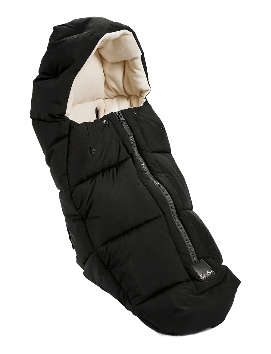 Elodie Details - Comfort Footmuff Black - magamiskotid vankrisse - black - 1