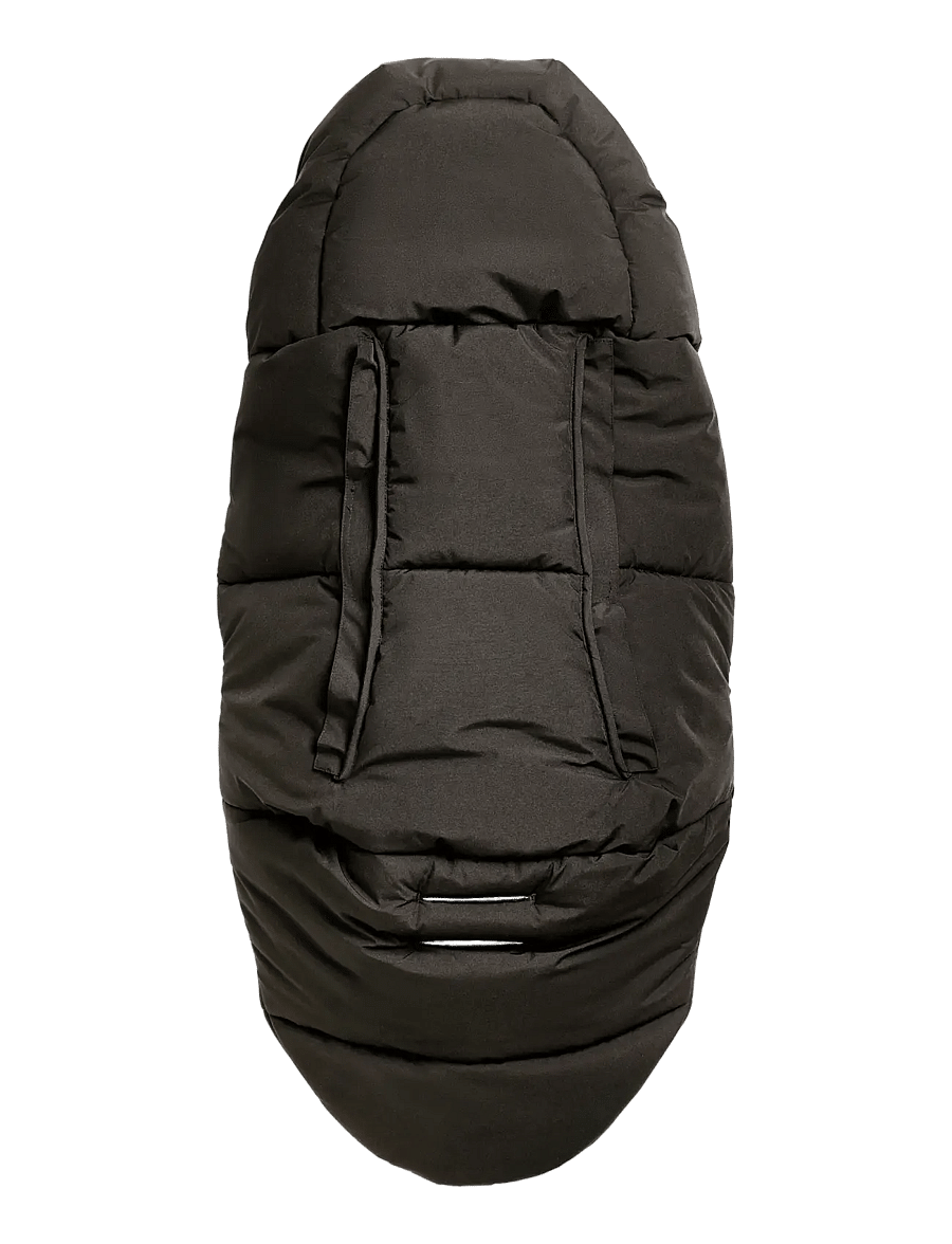 Elodie Details - Comfort Footmuff Black - magamiskotid vankrisse - black - 2